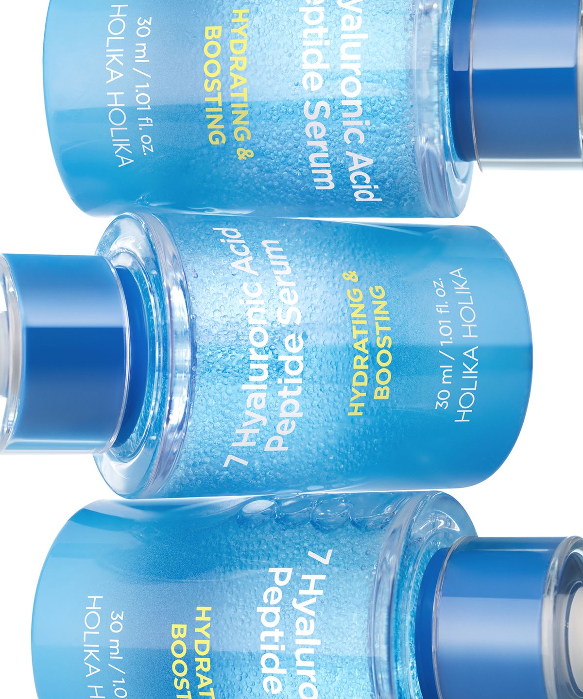 홀리카홀리카(HOLIKAHOLIKA) 7 히알루로닉애씨드 펩타이드 세럼 30ml (투명파우치 증정)