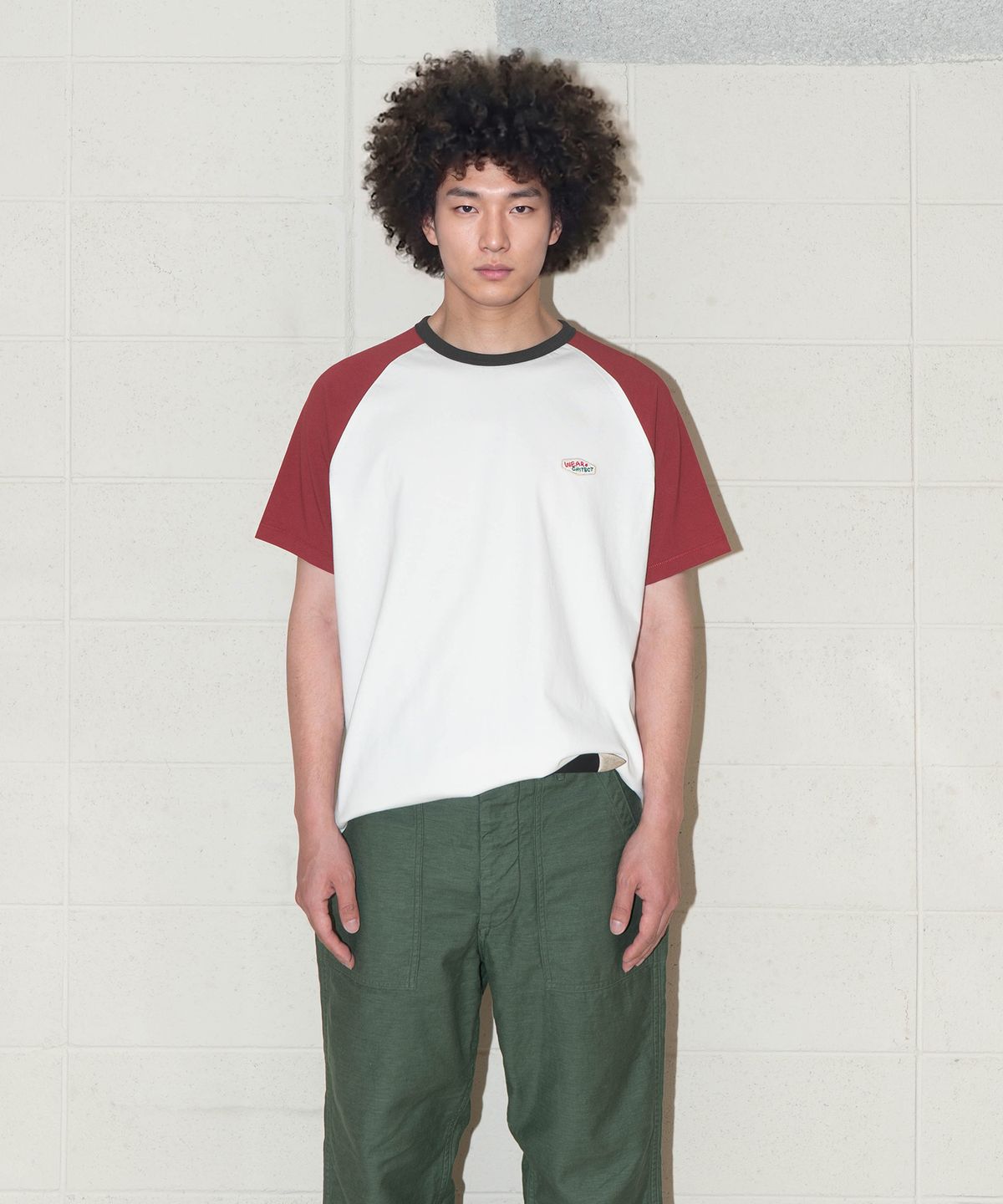 그라프트맨(GRAFTMEN) T.S.C RAGLAN TEE / RED