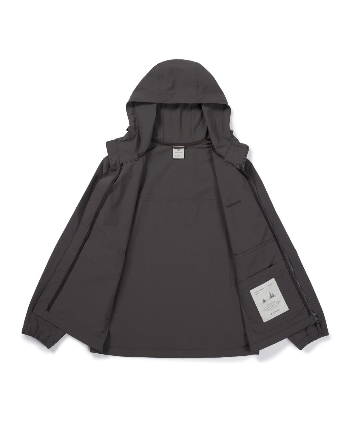 스노우피크 어패럴(SNOWPEAK APPAREL) 루트 바람막이 (S26FMRWB66) Chocolate Khaki