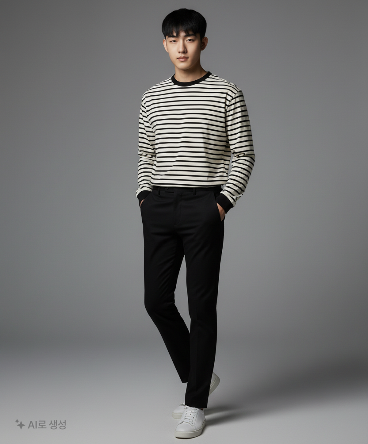 스파오(SPAO) 긴소매 티셔츠 L