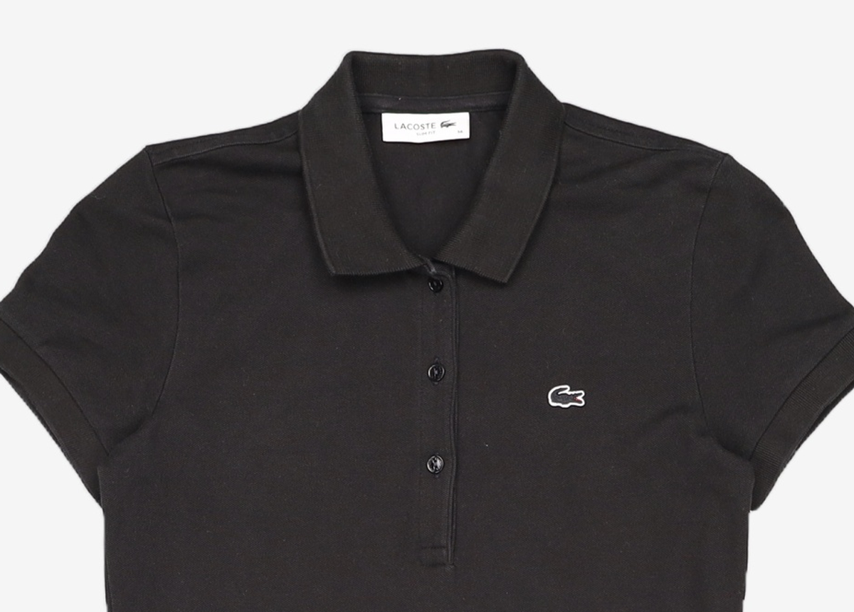 라코스테(LACOSTE) 여성 폴로 미니 원피스 LCST EF3866-20B166 36