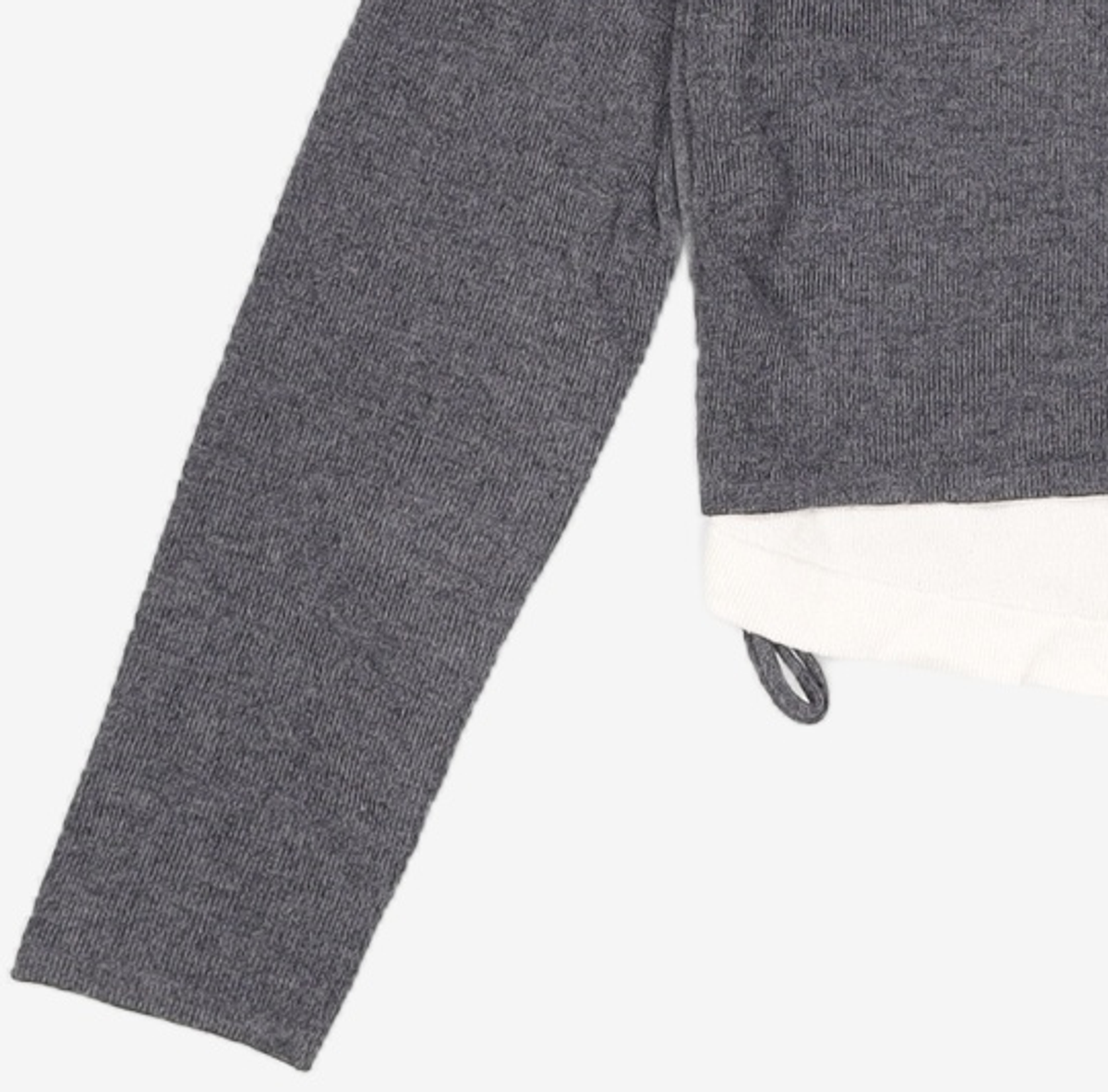 미쏘(MIXXO) V넥 레이어드 풀오버 RE KAFT5QS_MIWKAG32QT S