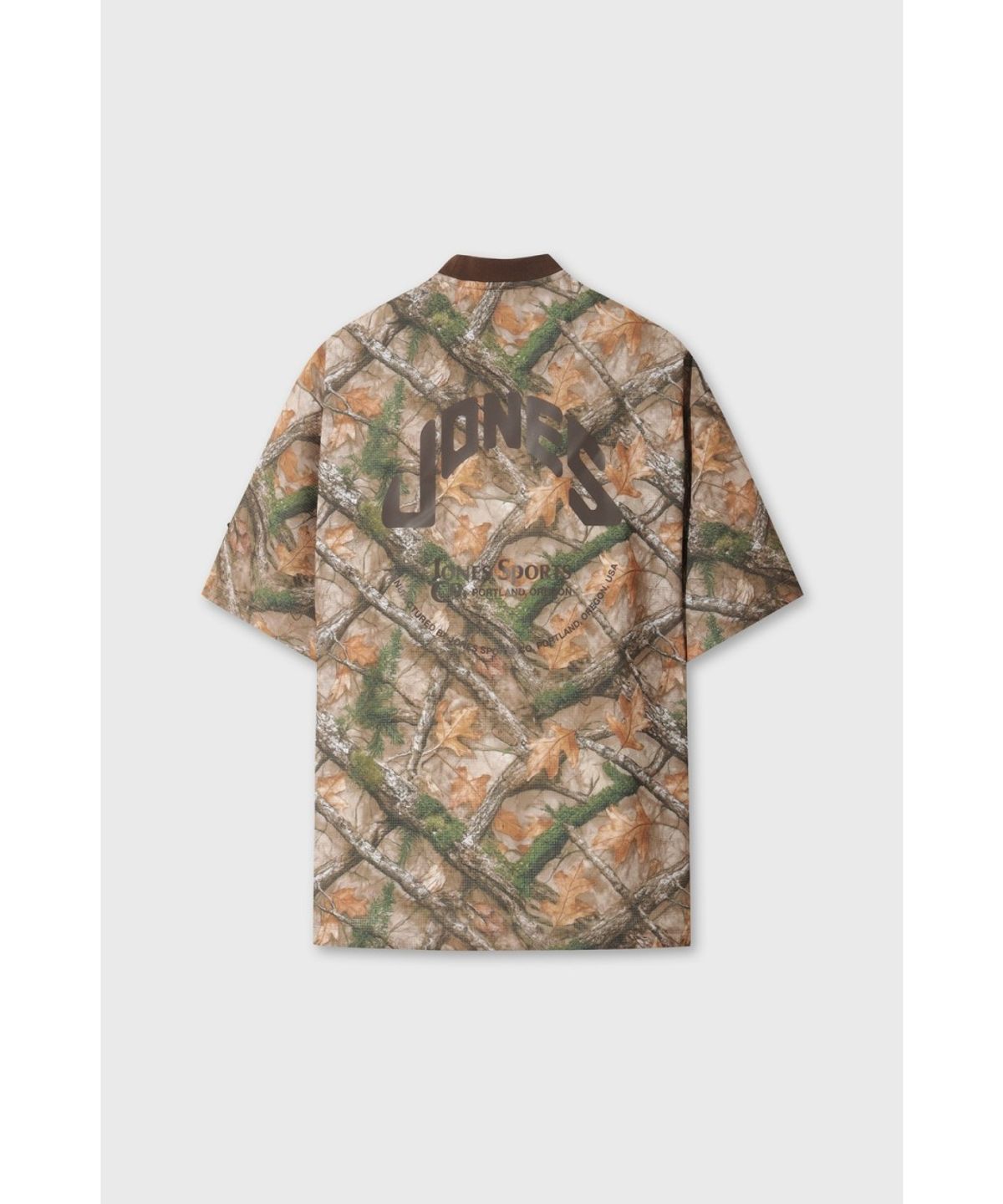 왁(WAAC) [WAAC X JONES] JONES Men s Air-Dot Pattern Pullover WMTCA26672BRX