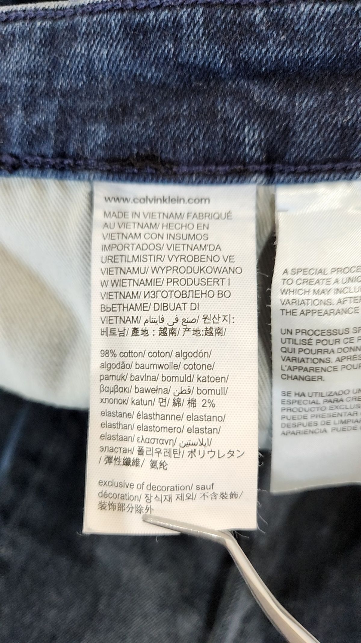 캘빈클라인(CALVIN KLEIN) 청/데님 팬츠 30