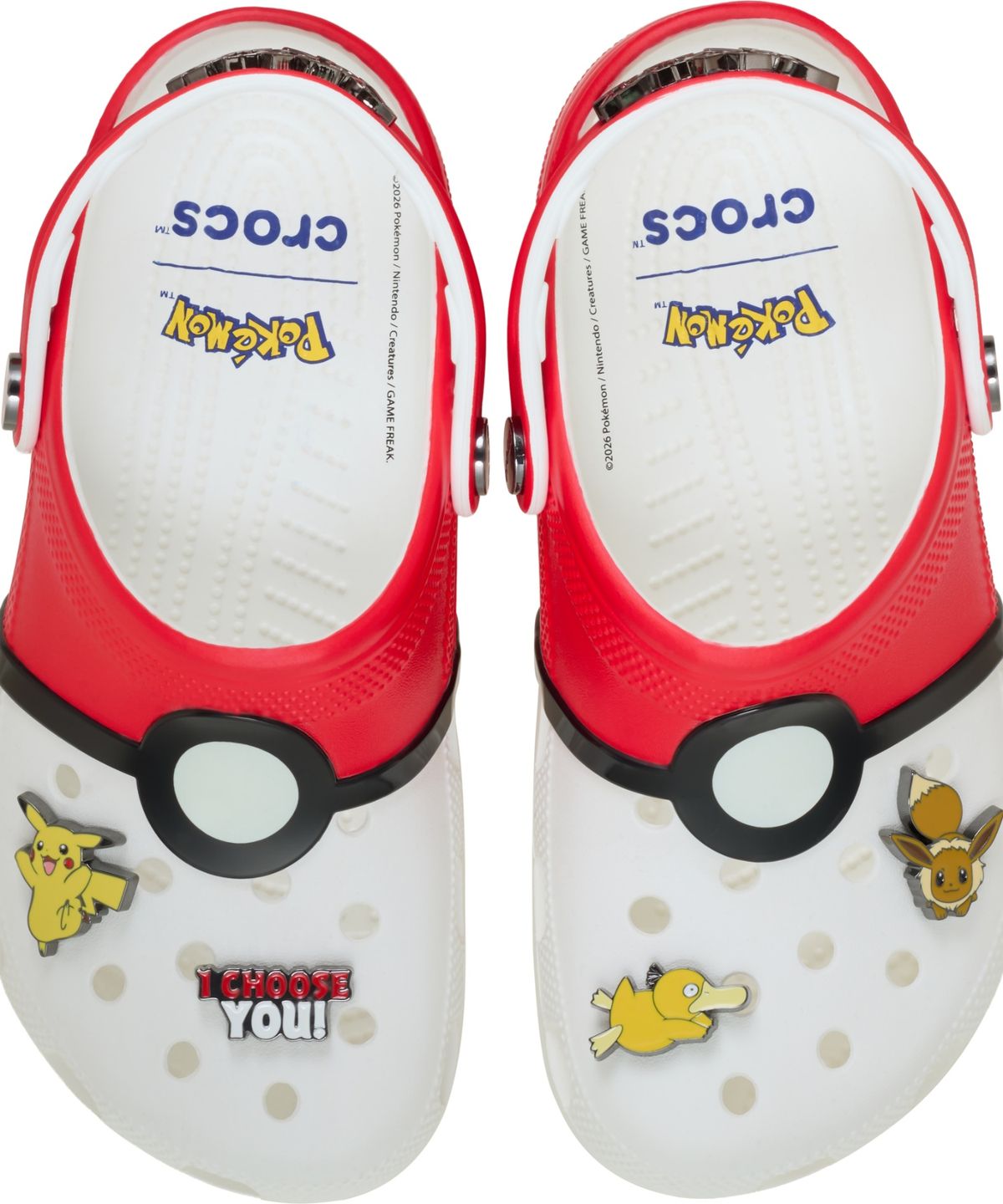 크록스(CROCS) 포켓몬 포켓볼 클래식 클로그  - 멀티 / 212064-90H