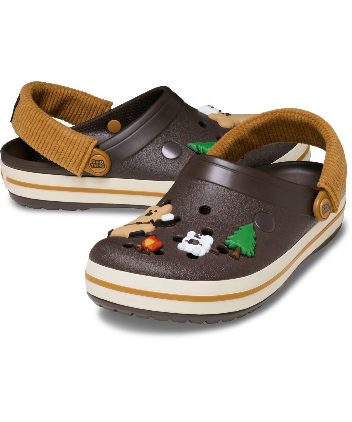 크록스(CROCS) 다이노탱 크록밴드 클로그 - 멀티 / 213724-90H