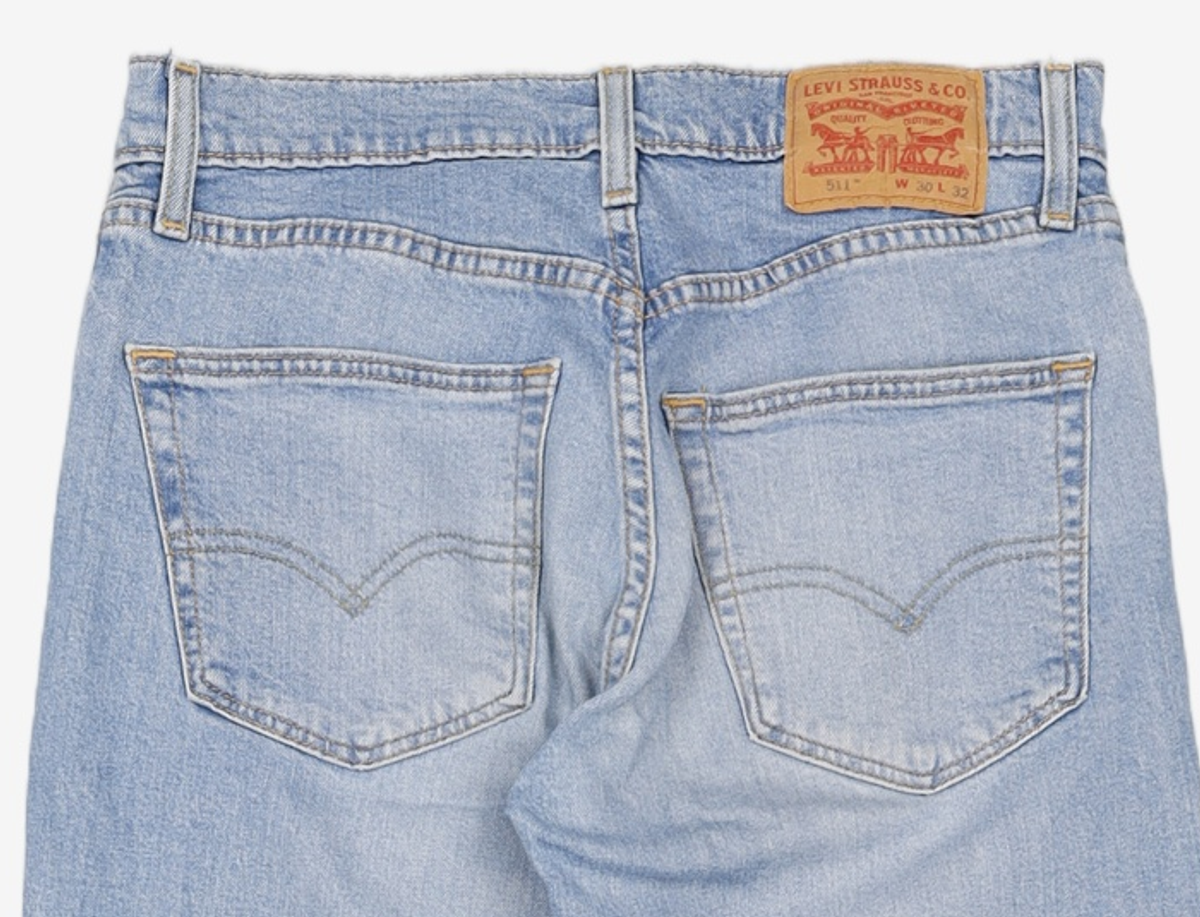 리바이스(LEVI'S) 청/데님 팬츠 XS