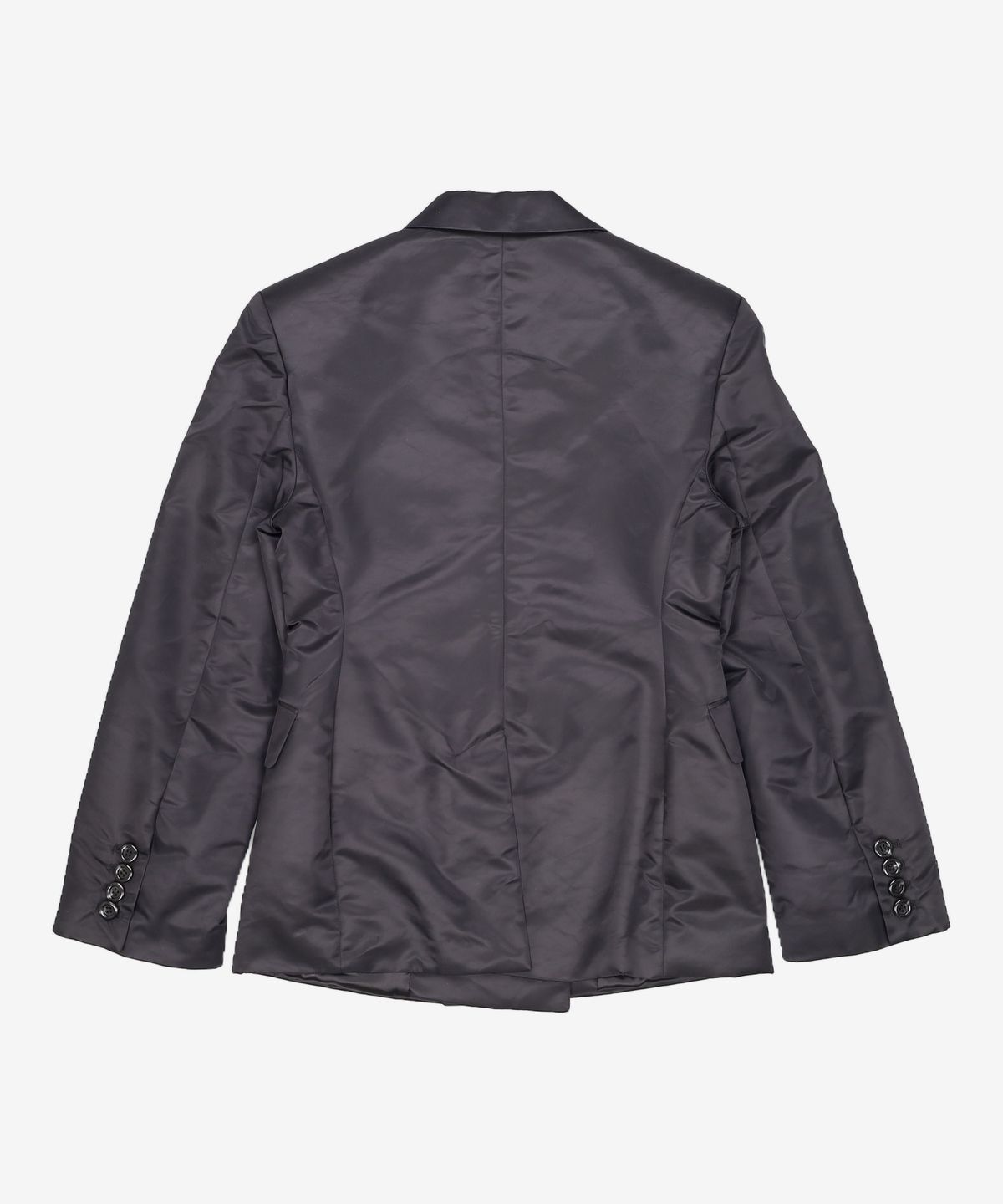 다이애그널(DIAGONAL) NYLON SLIM WAIST JACKET (black) S