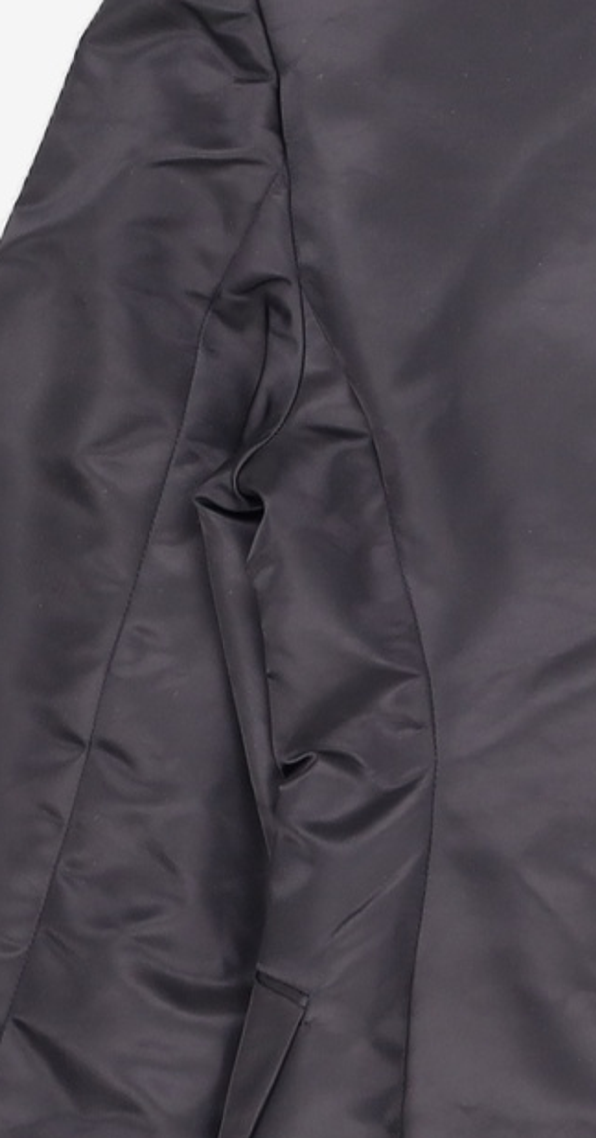 다이애그널(DIAGONAL) NYLON SLIM WAIST JACKET (black) S