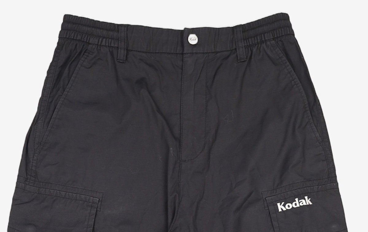 코닥(KODAK) 레시피 파라슈트 카고 팬츠 BLACK S