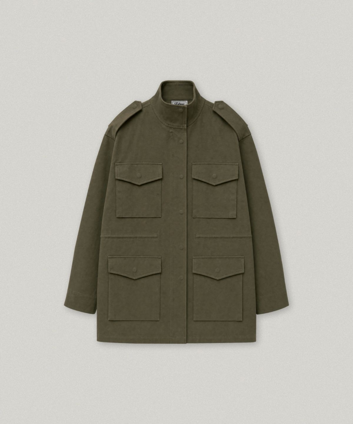 폴뉴아(FOLNUA) ARDENNE FIELD JACKET (KHAKI)