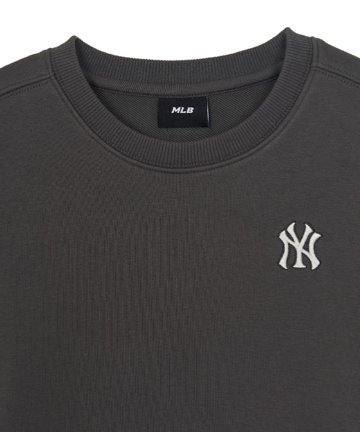 엠엘비 키즈(MLB KIDS) 스포티브 베이직 스몰로고 맨투맨 NY (D.Grey)