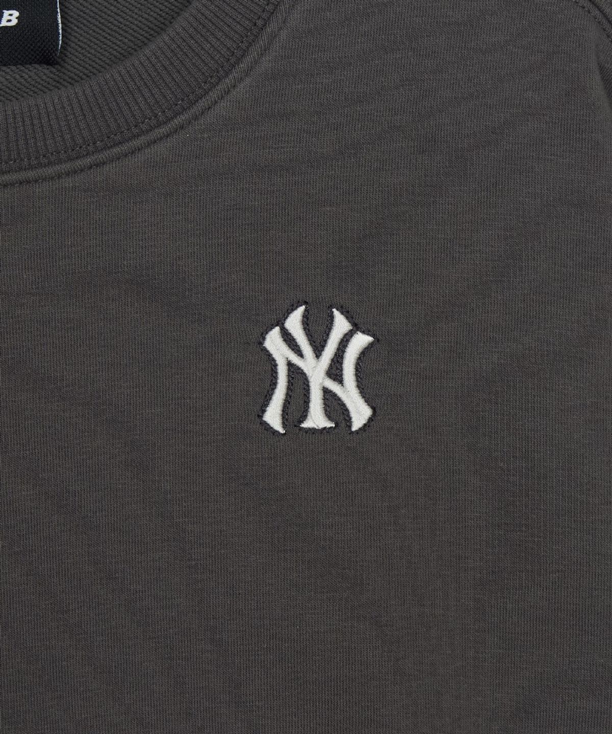 엠엘비 키즈(MLB KIDS) 스포티브 베이직 스몰로고 맨투맨 NY (D.Grey)