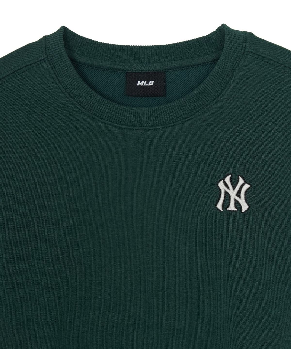 엠엘비 키즈(MLB KIDS) 스포티브 베이직 스몰로고 맨투맨 NY (Green)
