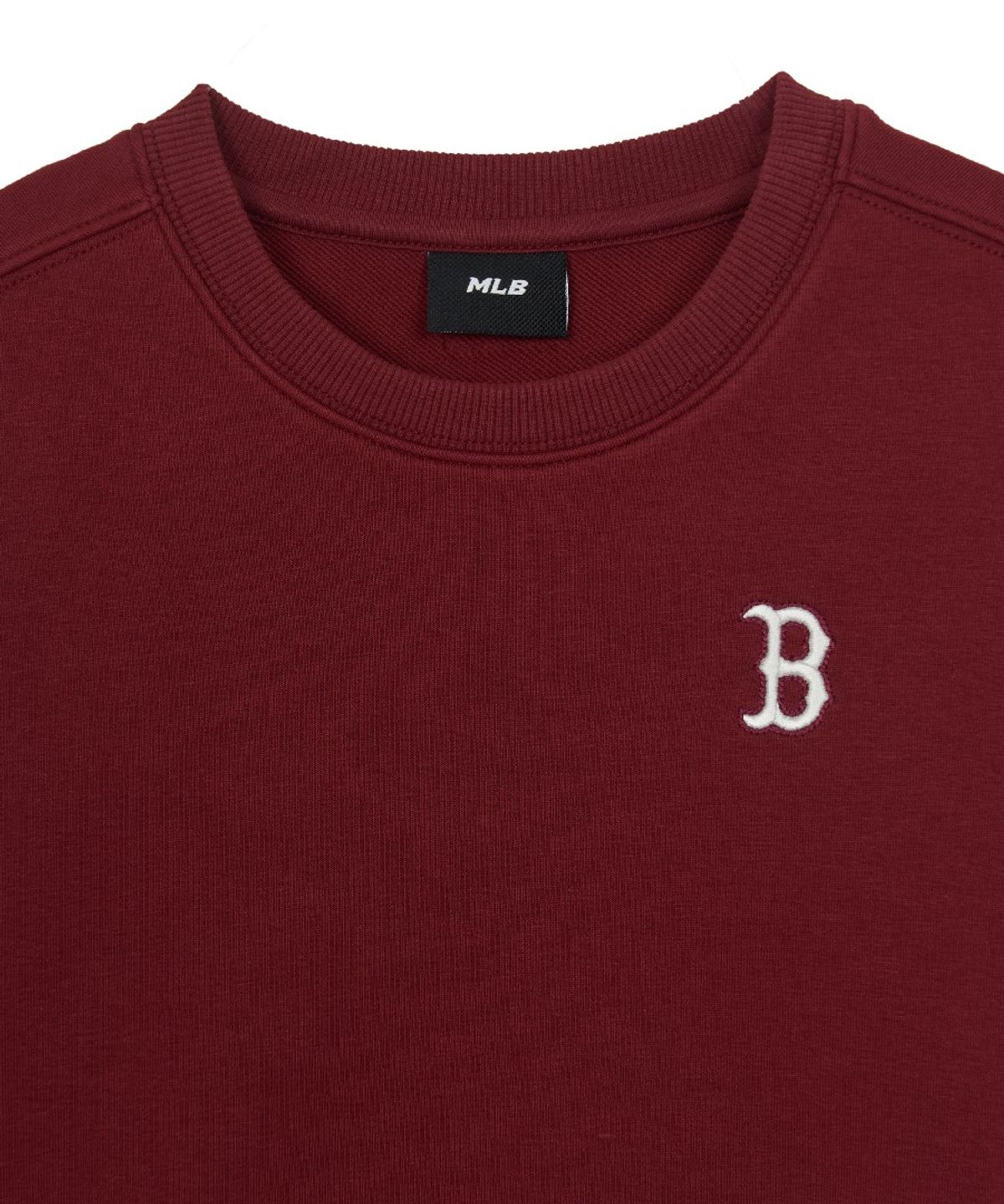 엠엘비 키즈(MLB KIDS) 스포티브 베이직 스몰로고 맨투맨 BOS (Wine)