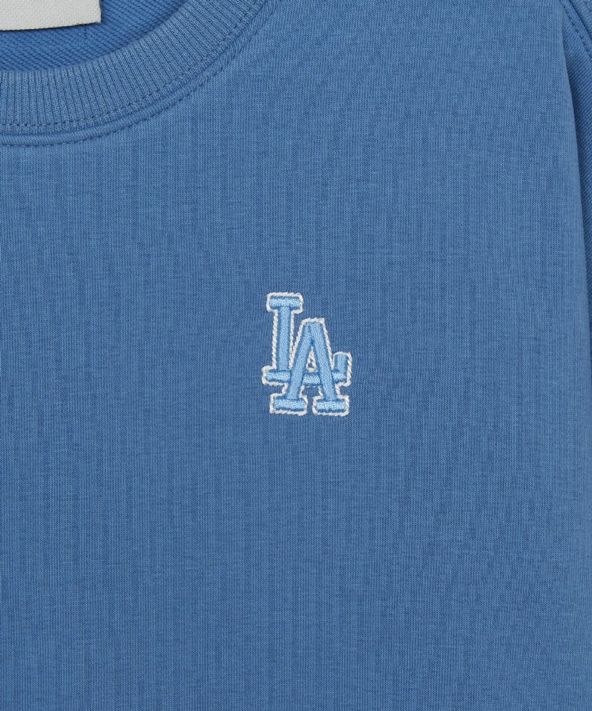 엠엘비 키즈(MLB KIDS) 스포티브 베이직 스몰로고 맨투맨 LA (Blue)