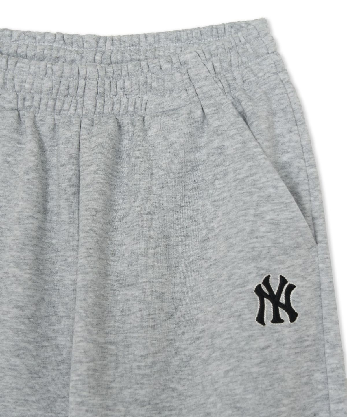 엠엘비 키즈(MLB KIDS) 스포티브 스몰로고 루즈 조거 팬츠 NY (L.Melange Grey)