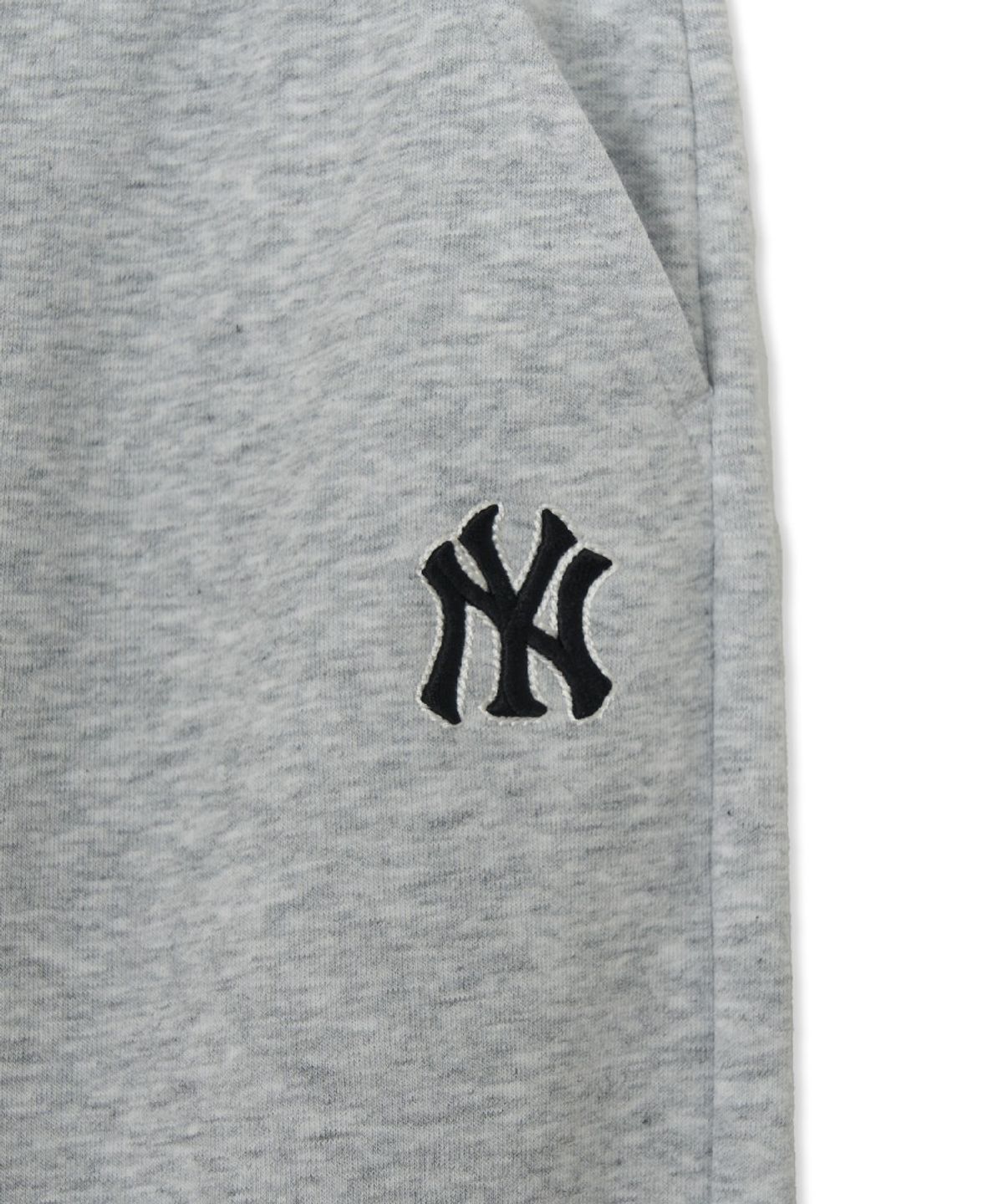 엠엘비 키즈(MLB KIDS) 스포티브 스몰로고 루즈 조거 팬츠 NY (L.Melange Grey)