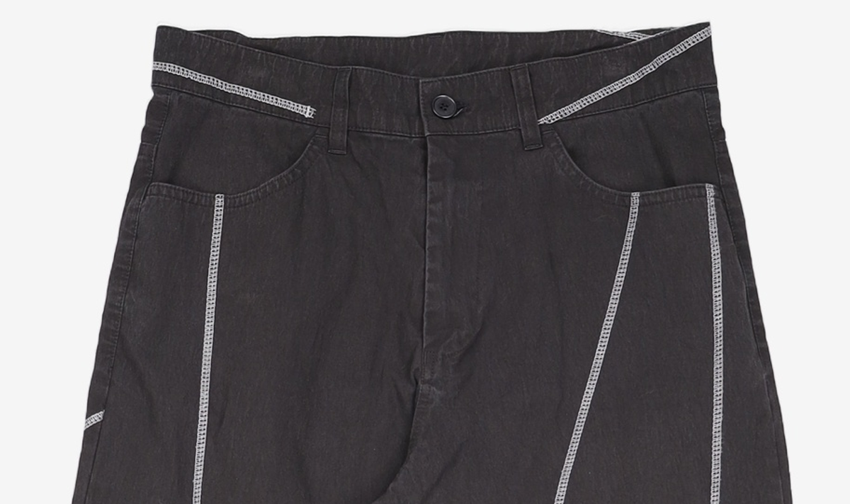 노매뉴얼(NOMANUAL) S.L PANTS - BLACK M