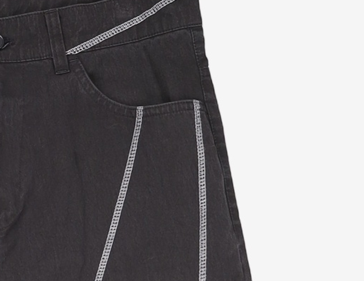 노매뉴얼(NOMANUAL) S.L PANTS - BLACK M