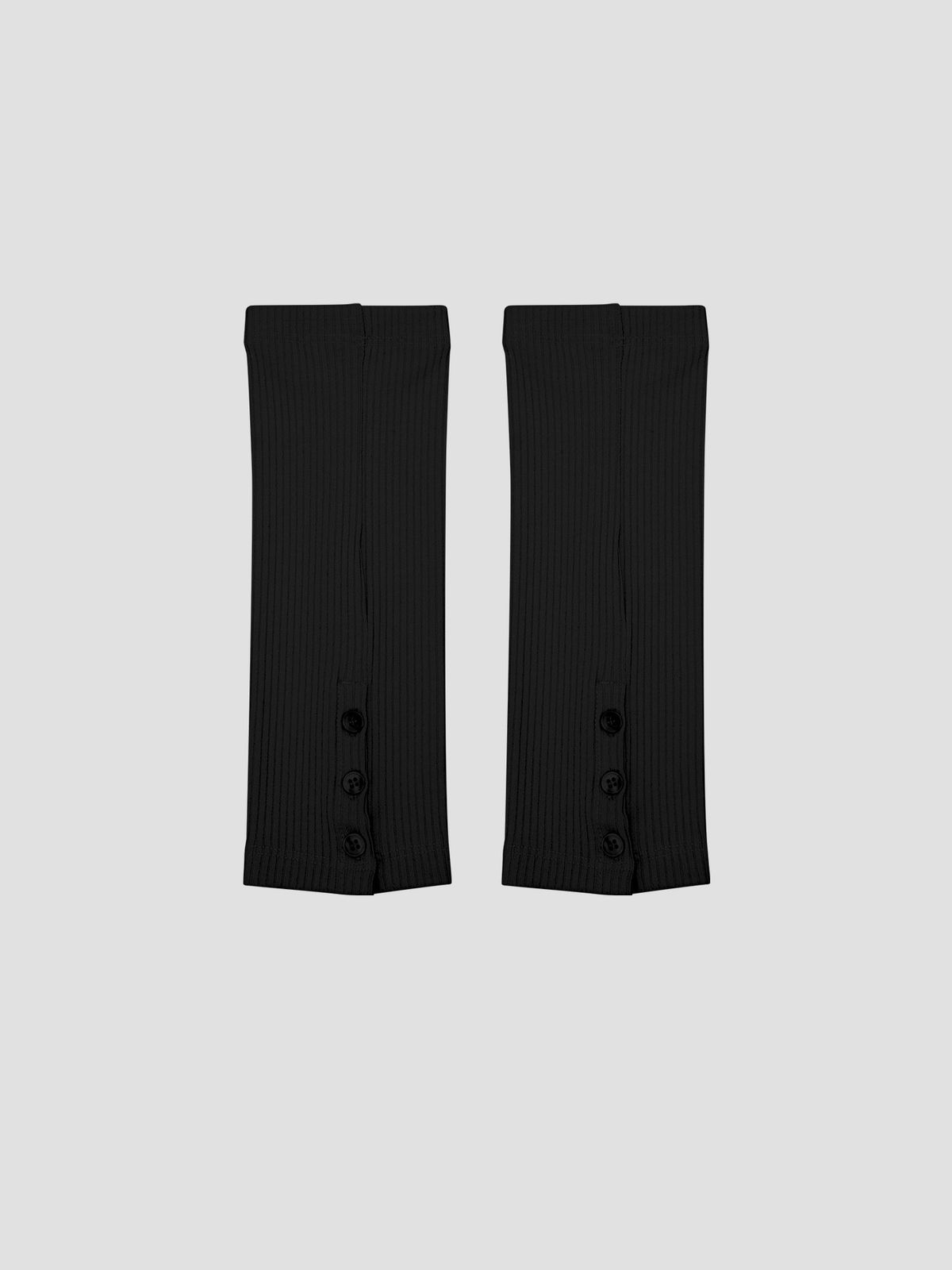 콘치웨어(CONCHWEAR) 버튼 골지 레그워머 (3colors)