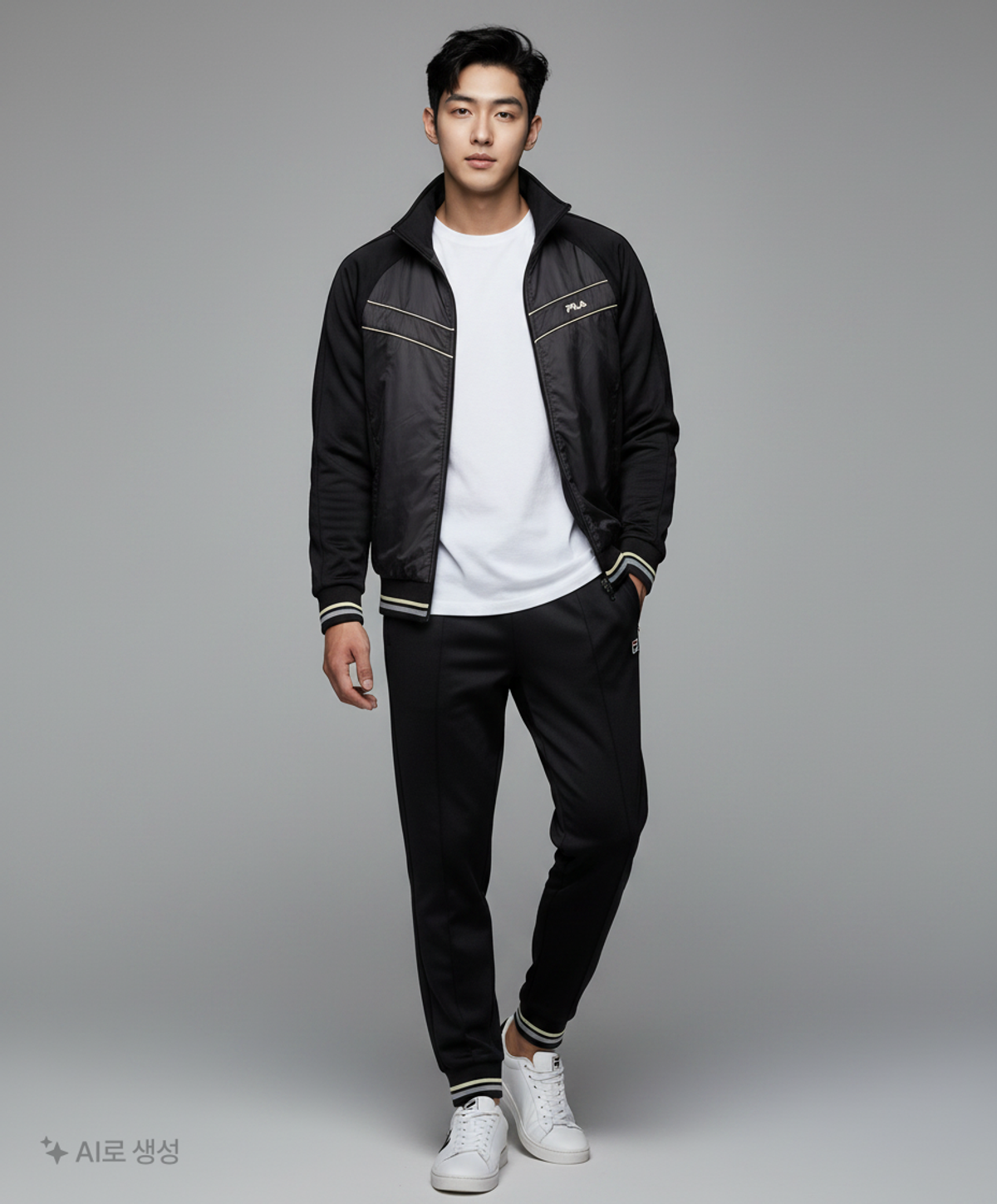 휠라(FILA) 트레이닝 재킷 100