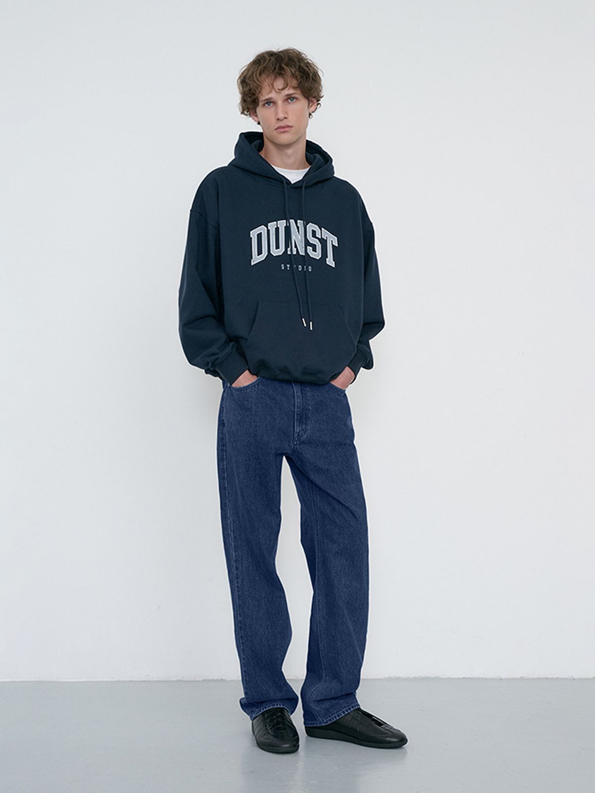 던스트 포 맨(DUNST FOR MEN) ESSENTIAL LOOSE JEANS_UDPA6C306_CLASSIC BLUE