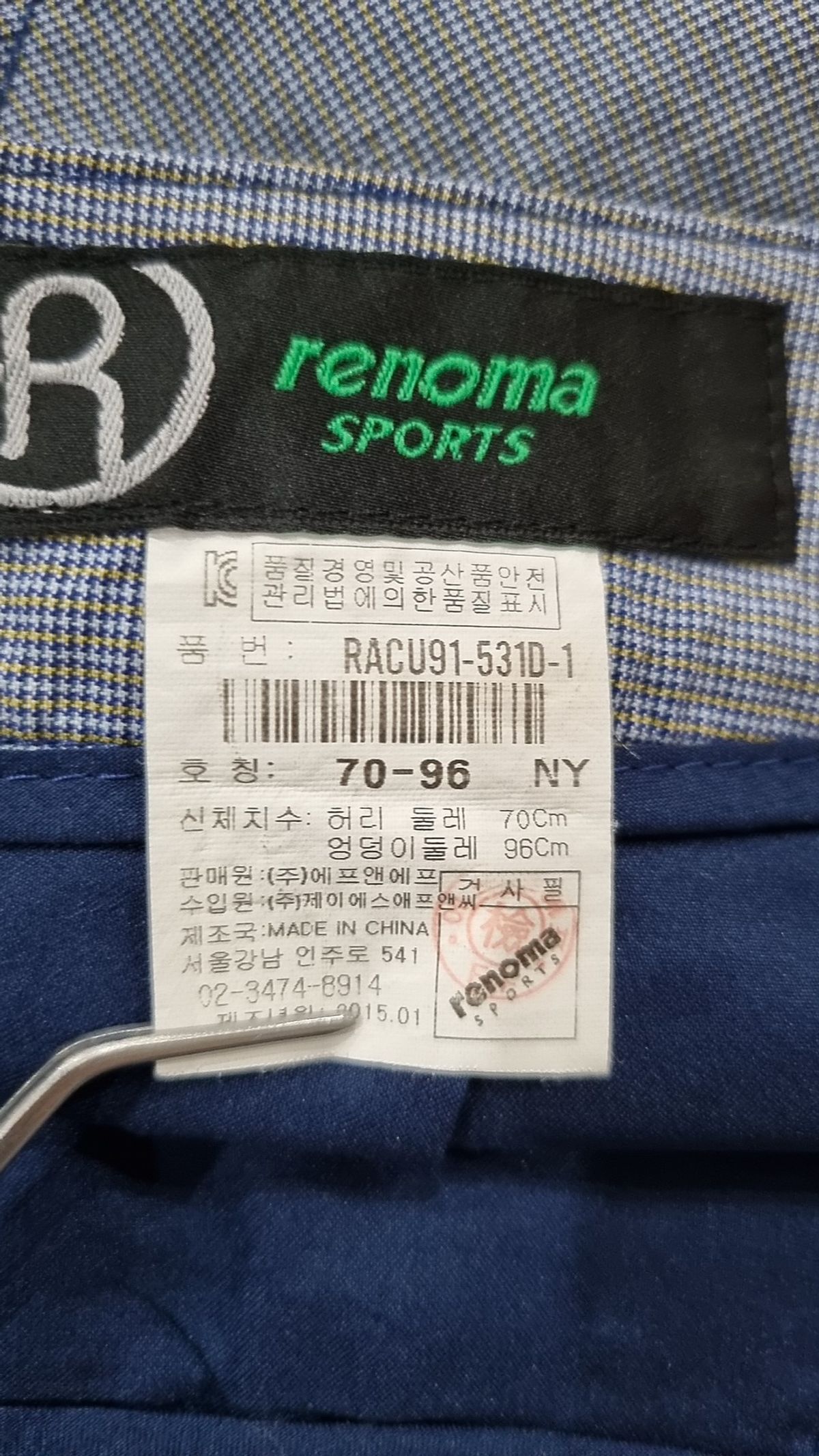 레노마골프(RENOMA GOLF) 숏팬츠 L