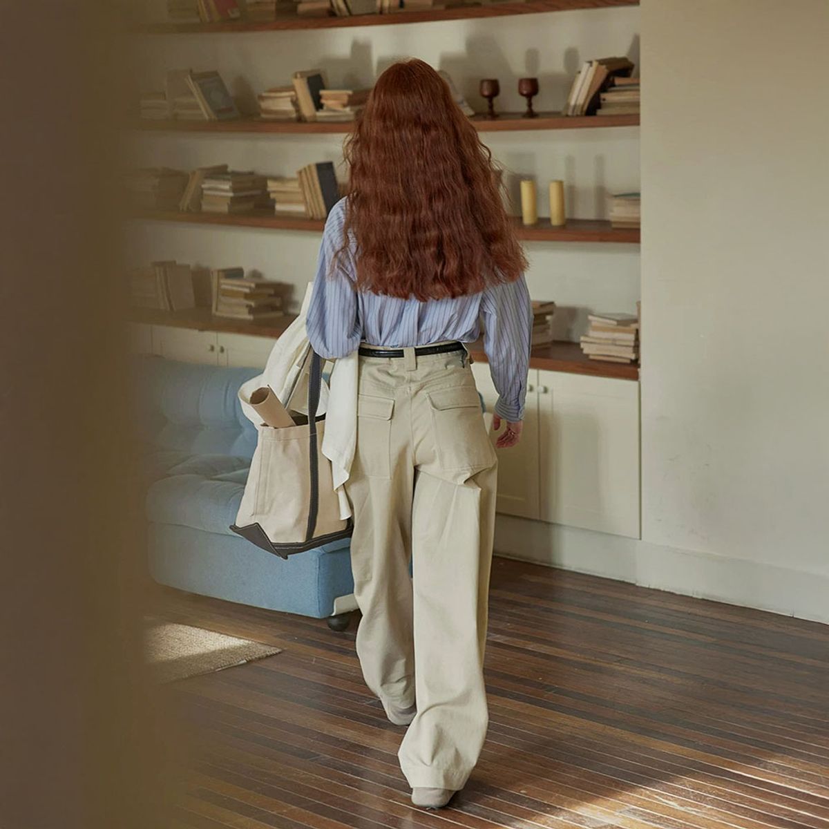 프라우드 마리(PROUD MARY) PM_High rise wide pants