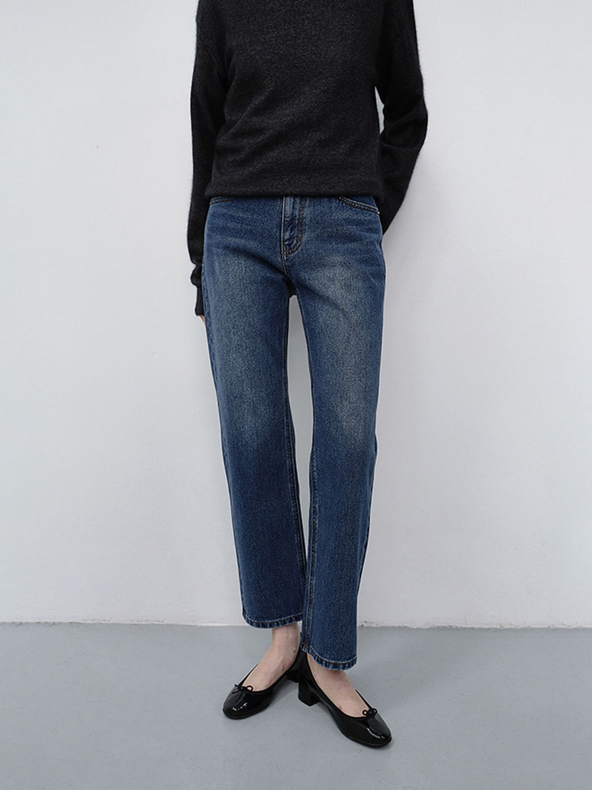 던스트(DUNST) SLICK CIGARETTE JEANS_UDPA6C205_CLASSIC BLUE