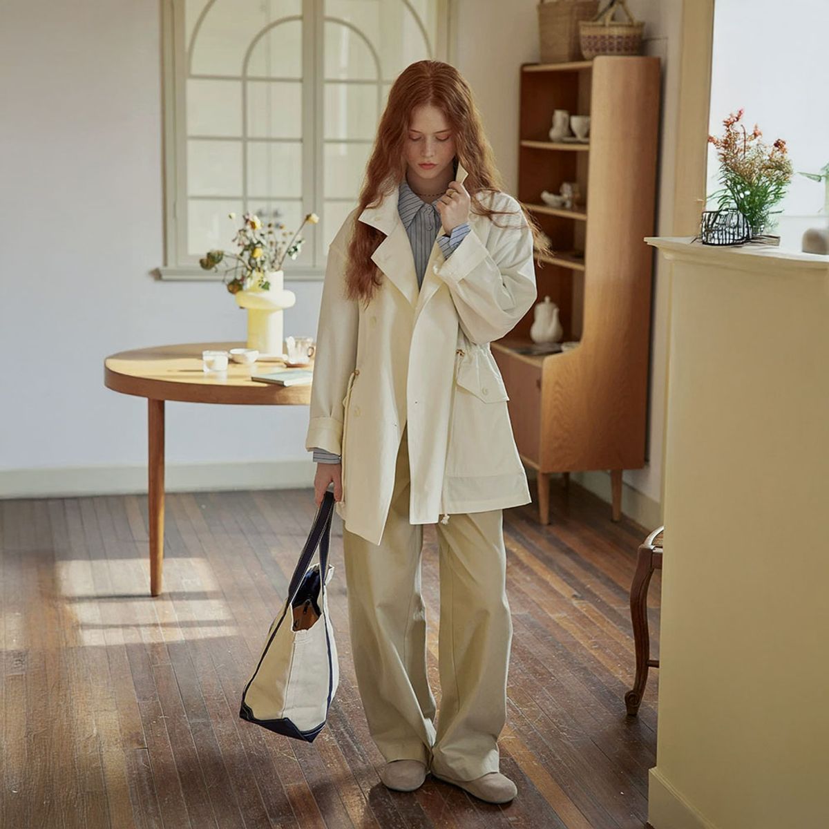 프라우드 마리(PROUD MARY) PM_Oversized trench jacket