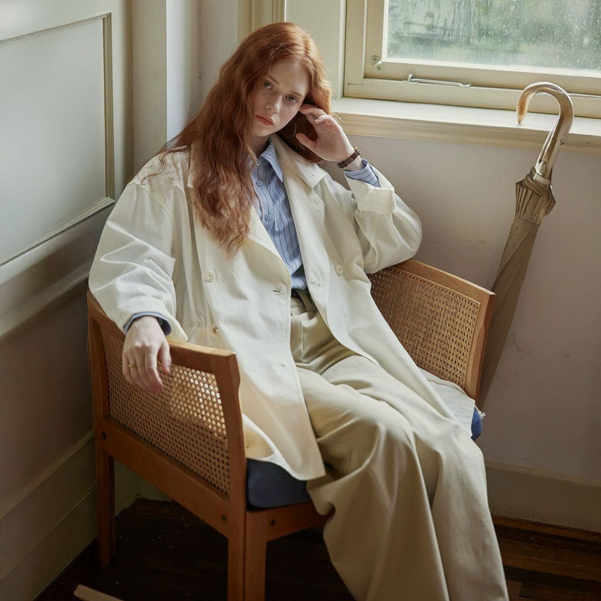 프라우드 마리(PROUD MARY) PM_Oversized trench jacket