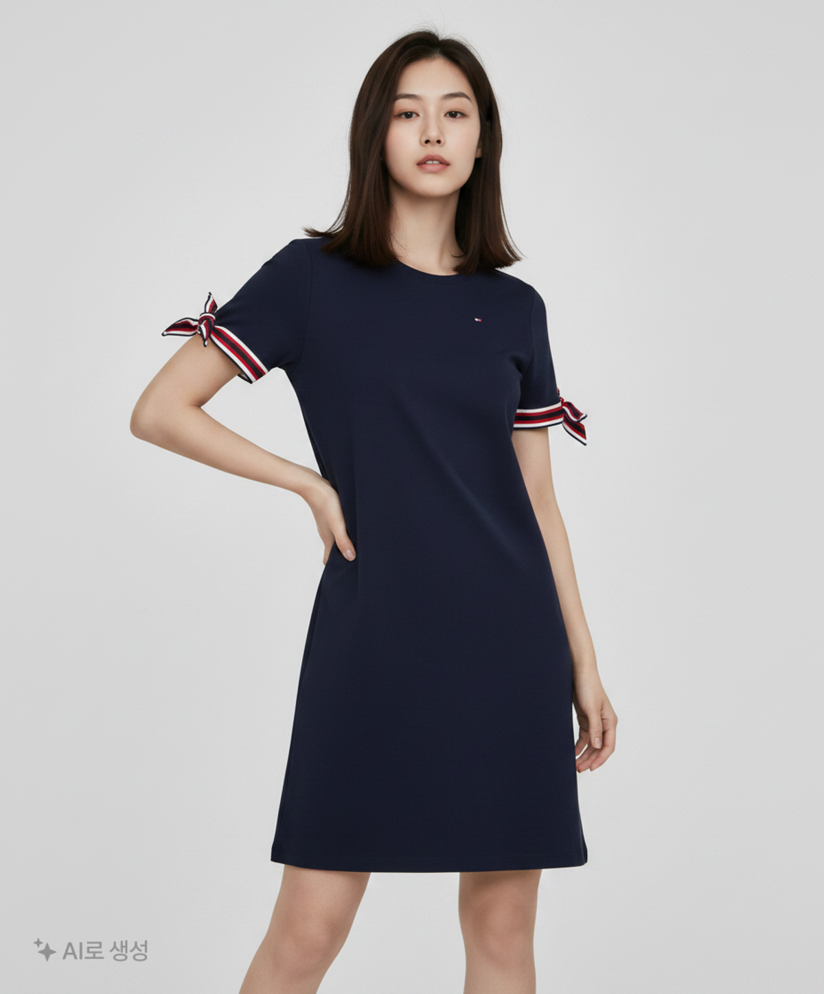타미힐피거(TOMMY HILFIGER) 미니 원피스 XS