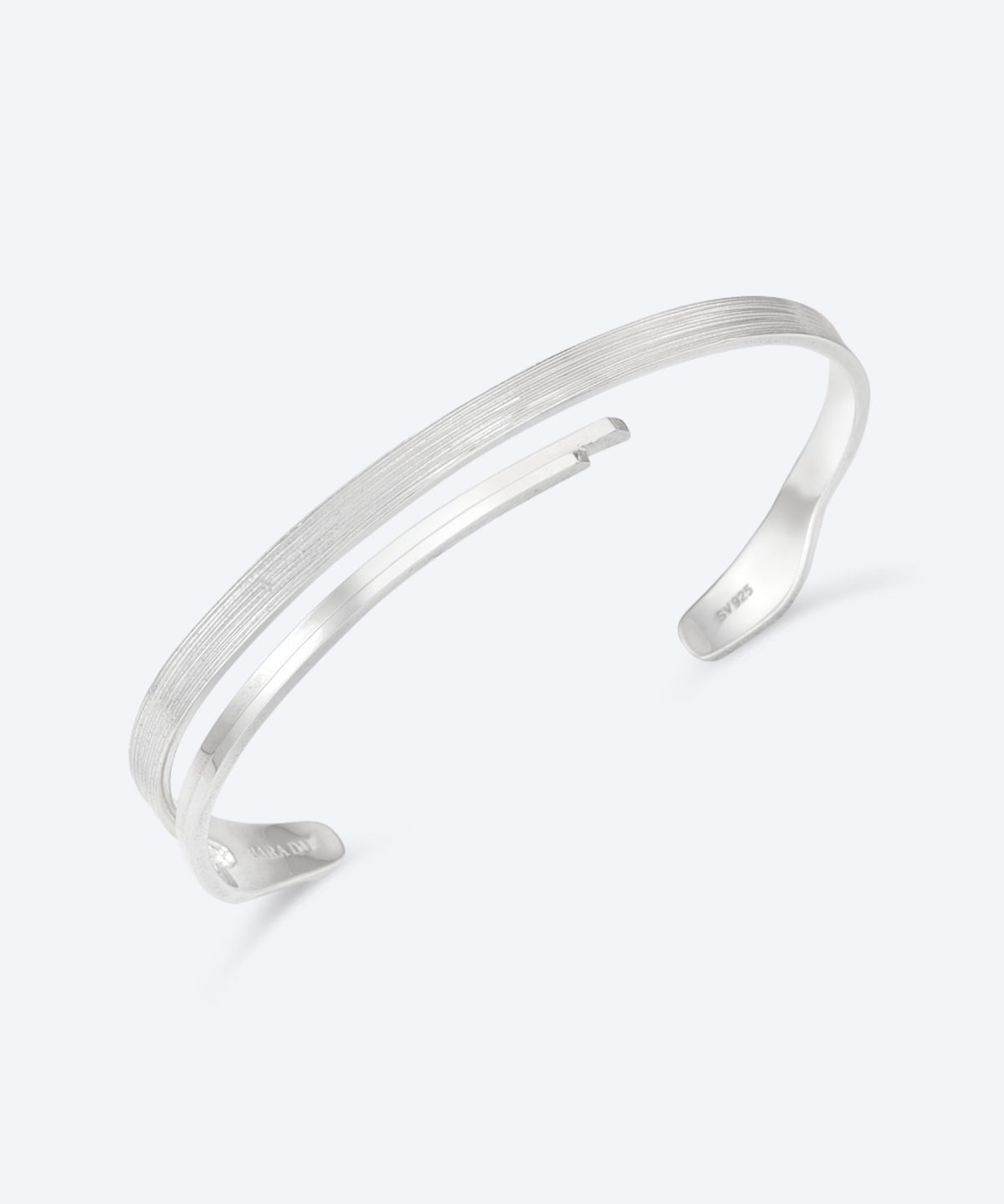 바라두(BARADU) 925 Tiered bangle cuff