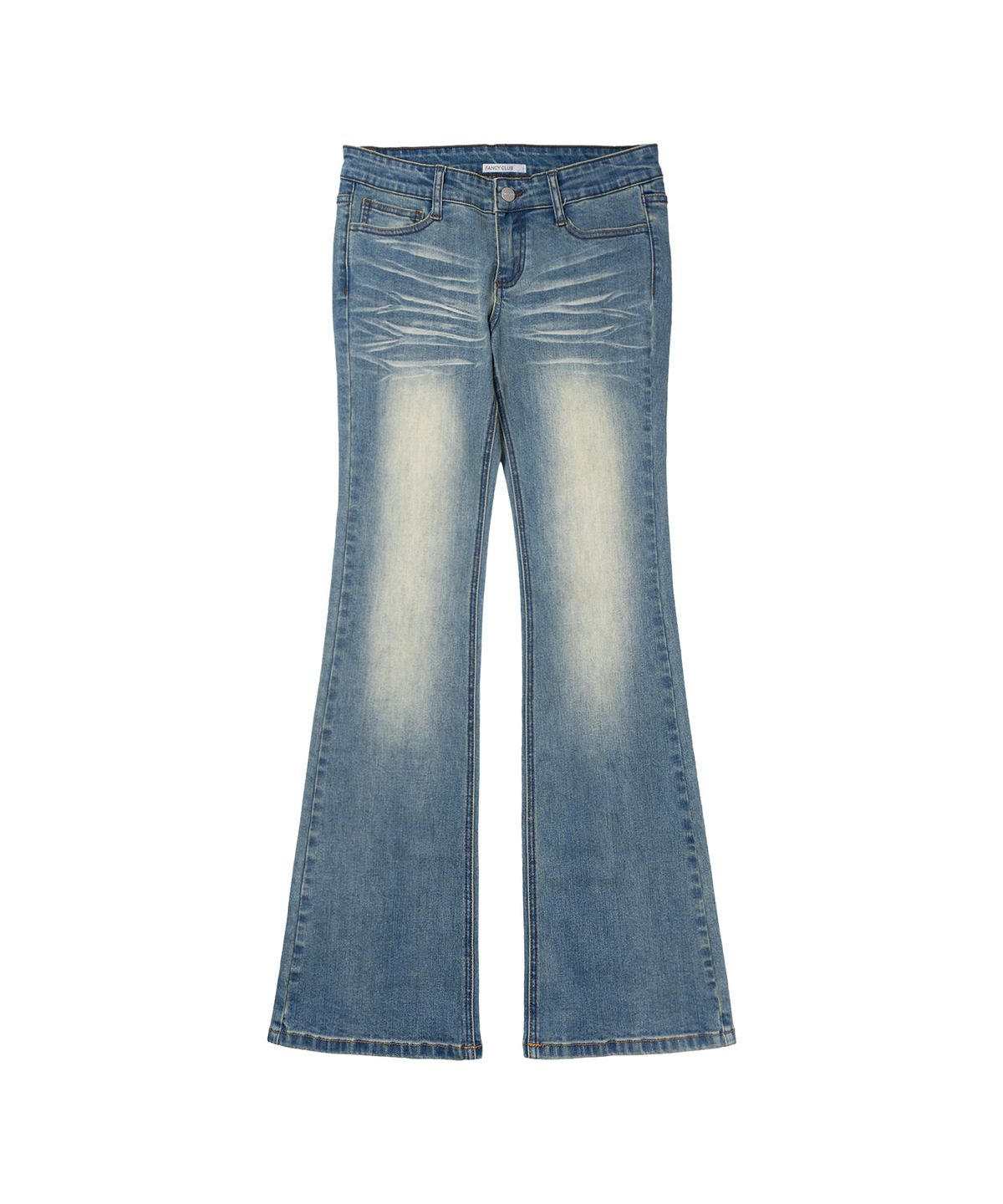 팬시클럽(FANCY CLUB) 워시드 부츠컷 팬츠 (LIGHT BLUE) F26ZD473