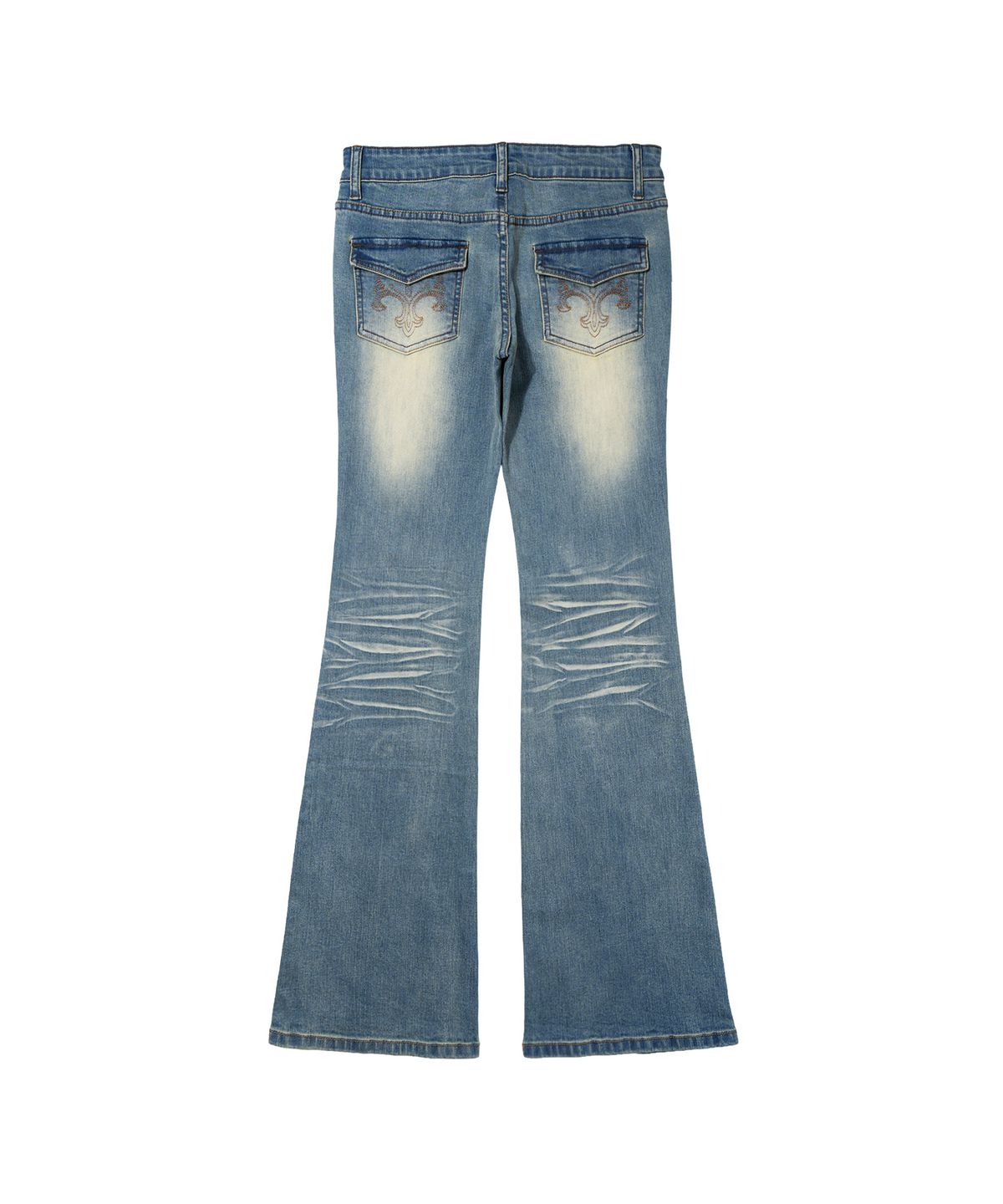 팬시클럽(FANCY CLUB) 워시드 부츠컷 팬츠 (LIGHT BLUE) F26ZD473