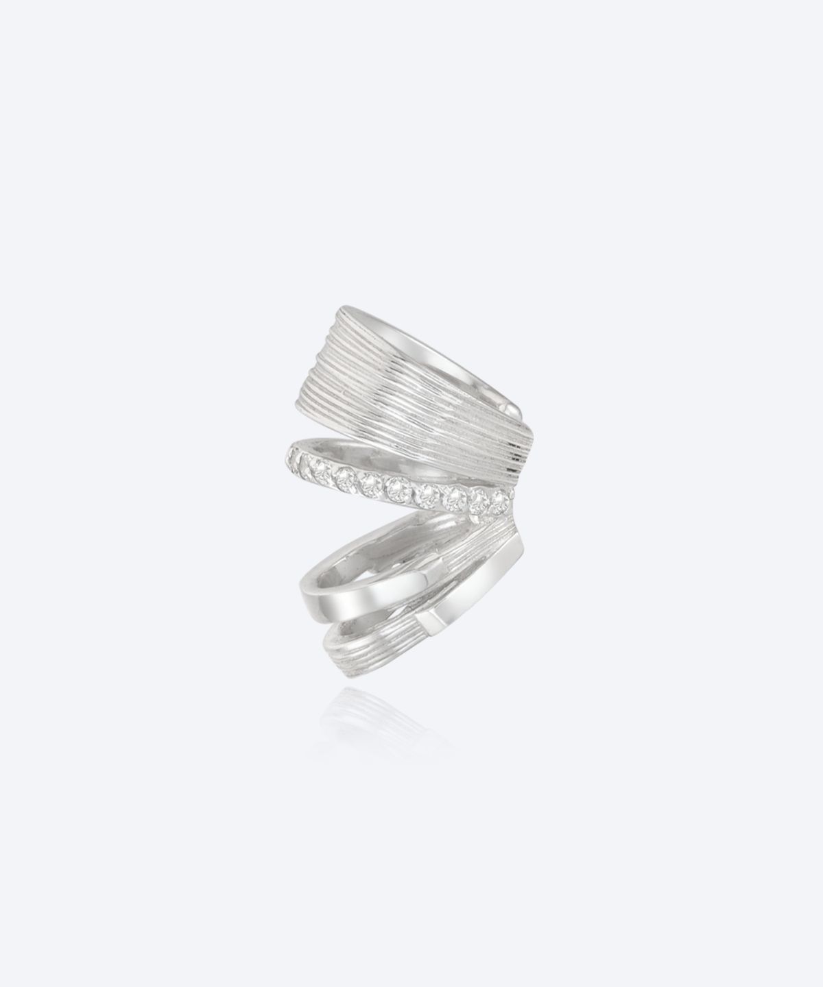 바라두(BARADU) 925 Tier wide earcuff