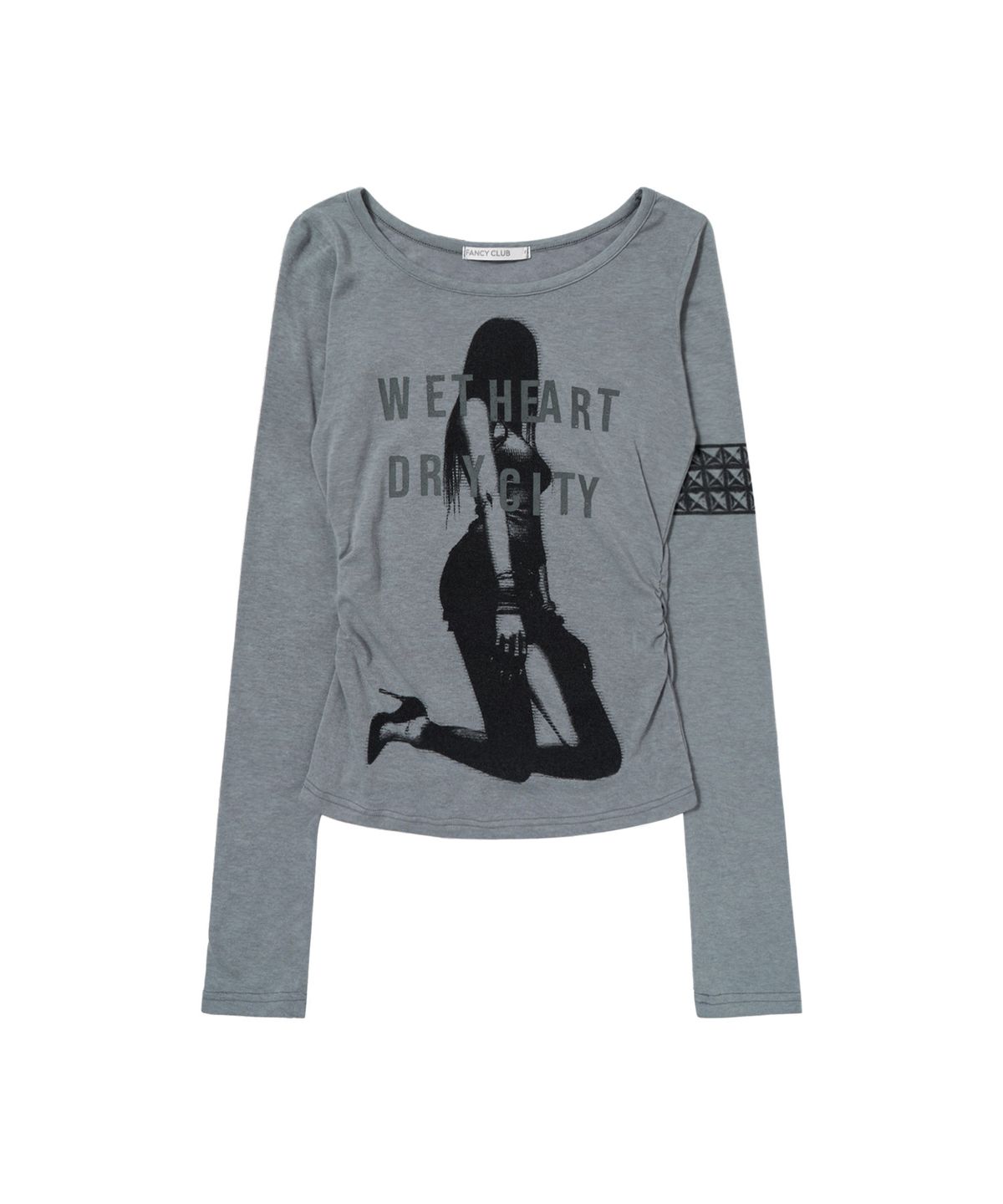 팬시클럽(FANCY CLUB) 드라이 시티 롱슬리브 (HEATHER BLUE) F26ZB529