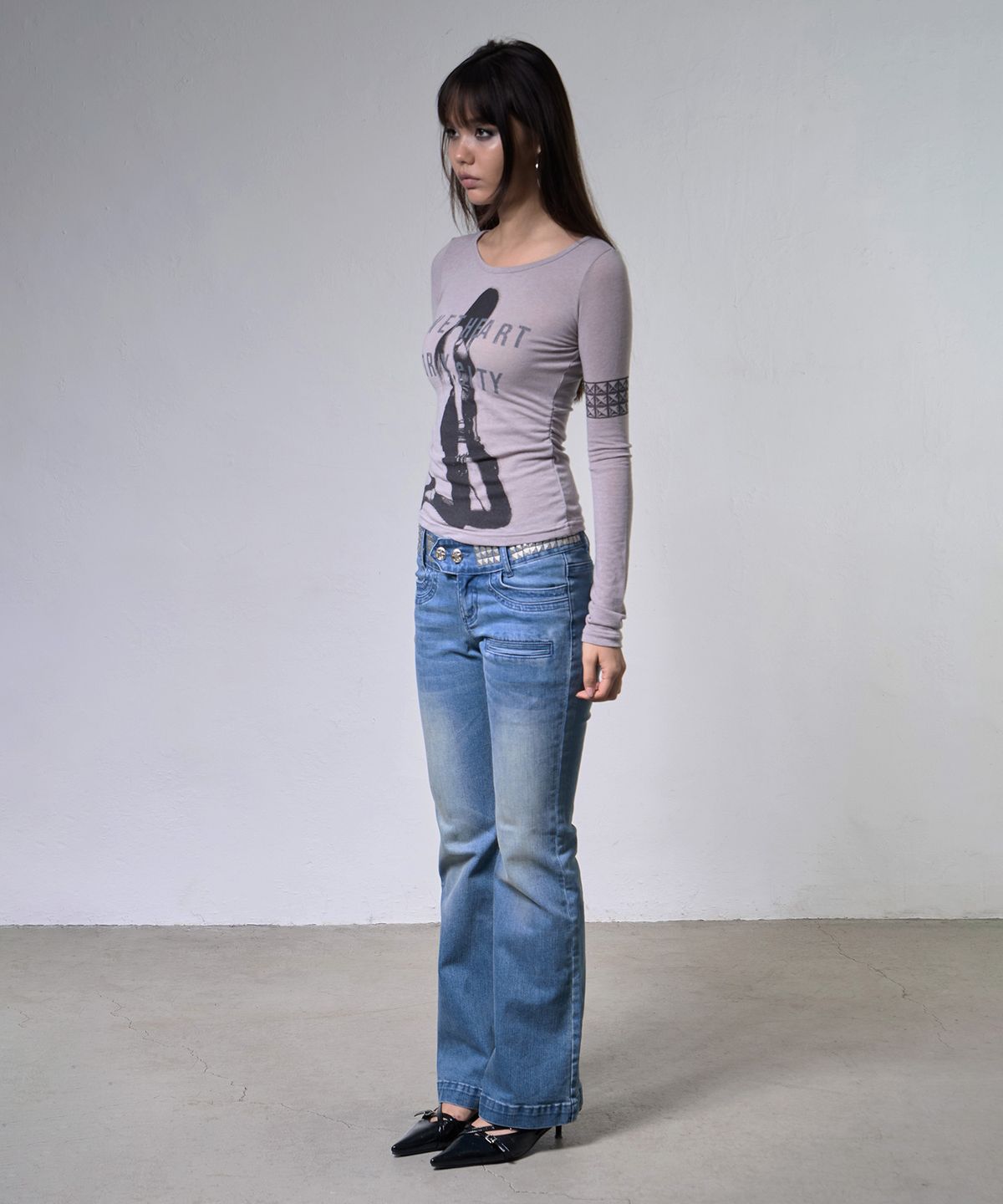 팬시클럽(FANCY CLUB) 드라이 시티 롱슬리브 (HEATHER GRAY) F26ZB529