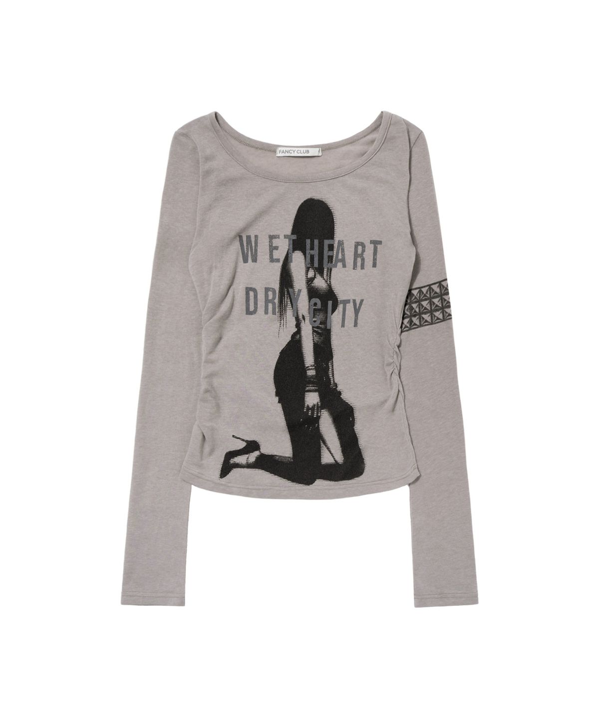 팬시클럽(FANCY CLUB) 드라이 시티 롱슬리브 (HEATHER GRAY) F26ZB529