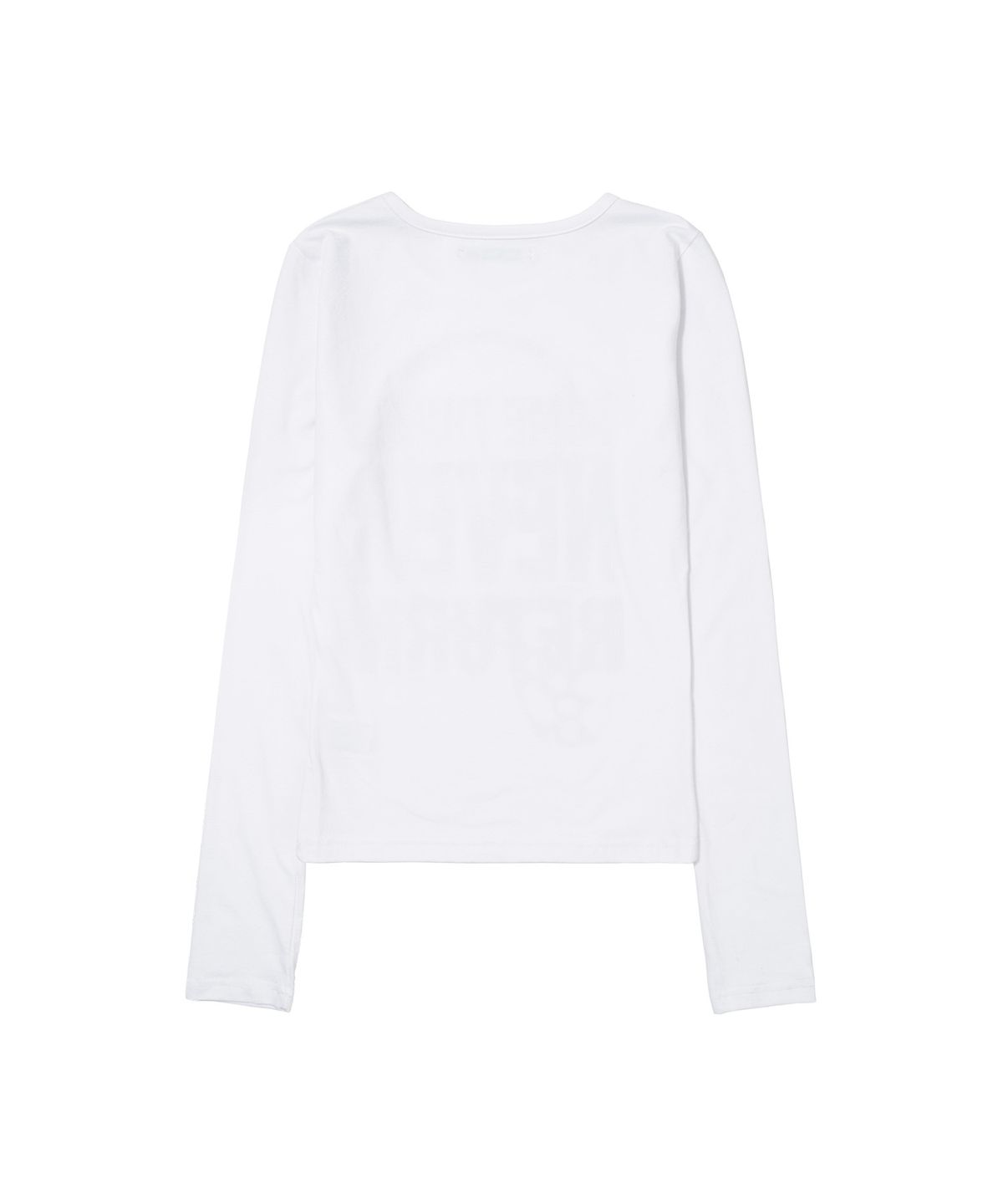 팬시클럽(FANCY CLUB) 너클 체인 롱슬리브 (WHITE) F26ZB526
