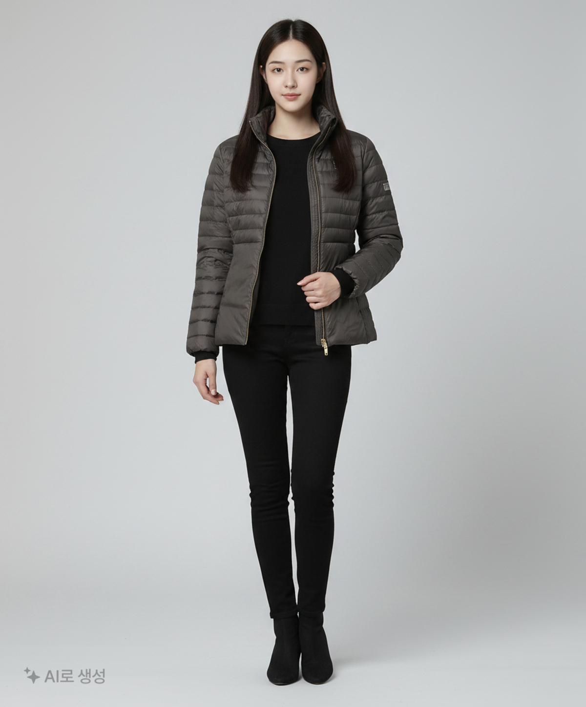 푸마(PUMA) 롱 패딩/롱 헤비 아우터 M