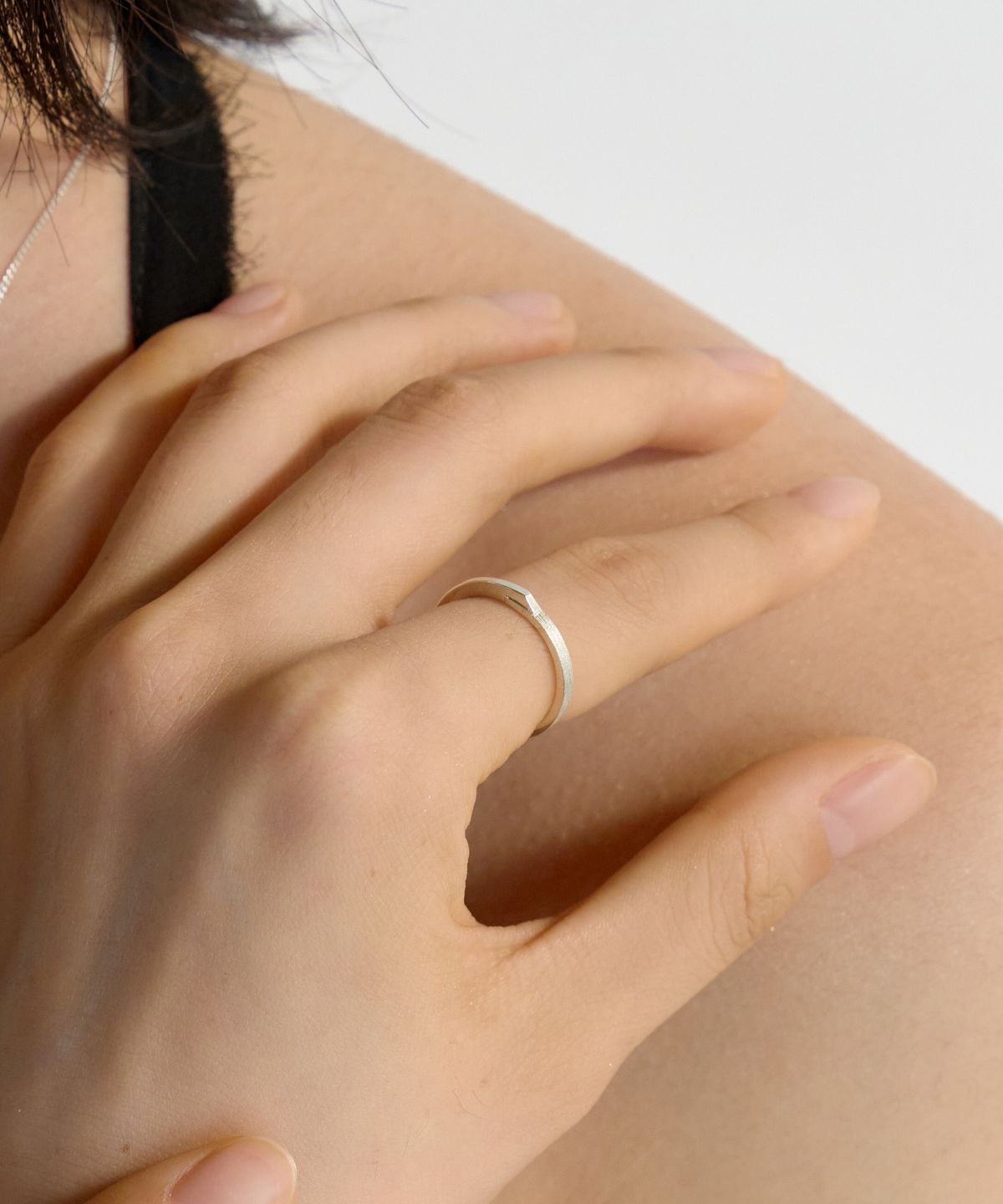바라두(BARADU) 925 Continuum slim ring 001