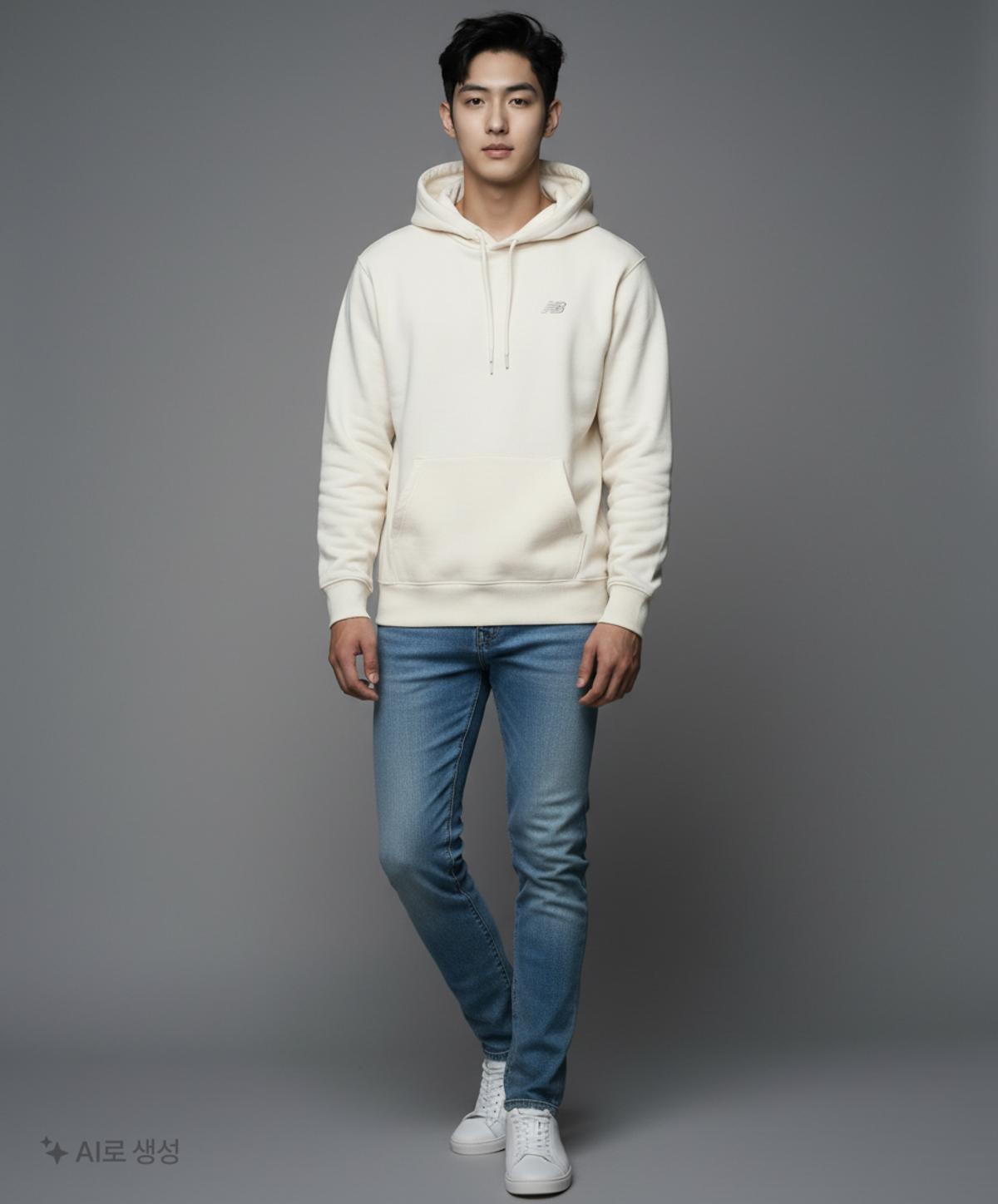 뉴발란스(NEW BALANCE) 후드 티셔츠 M