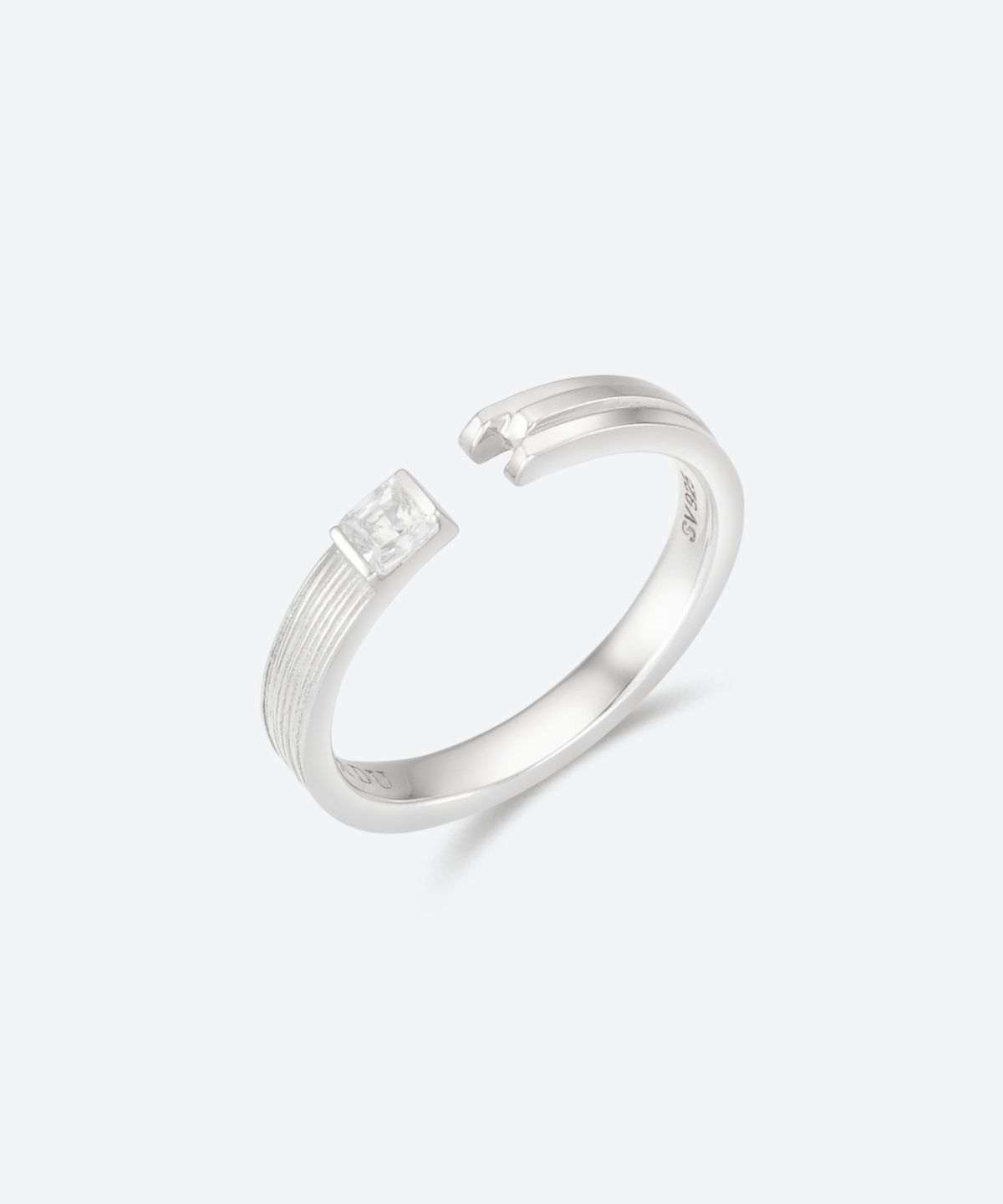바라두(BARADU) 925 Monolith open ring