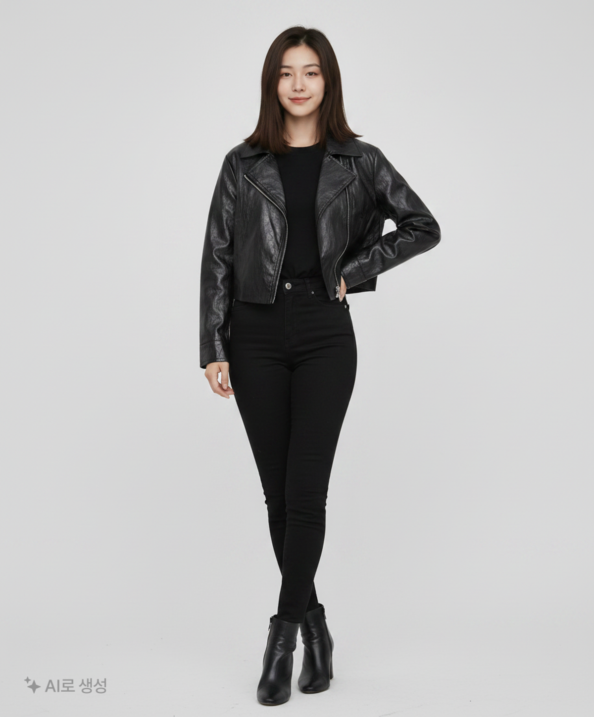 미쏘(MIXXO) 레더/라이더스 재킷 L