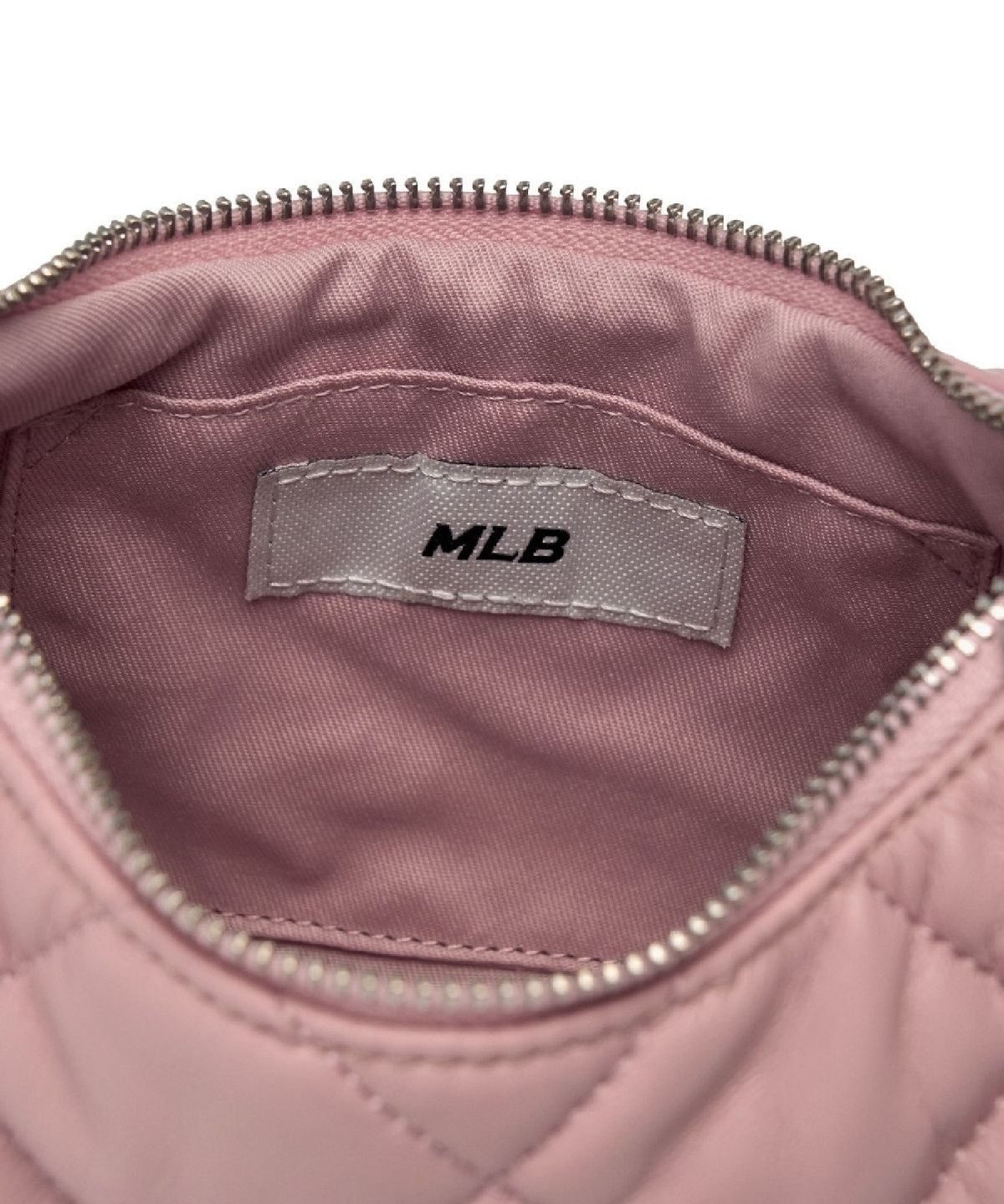 엠엘비(MLB) 베이직 퀼팅 PU 호보백 LA (L.Pink)