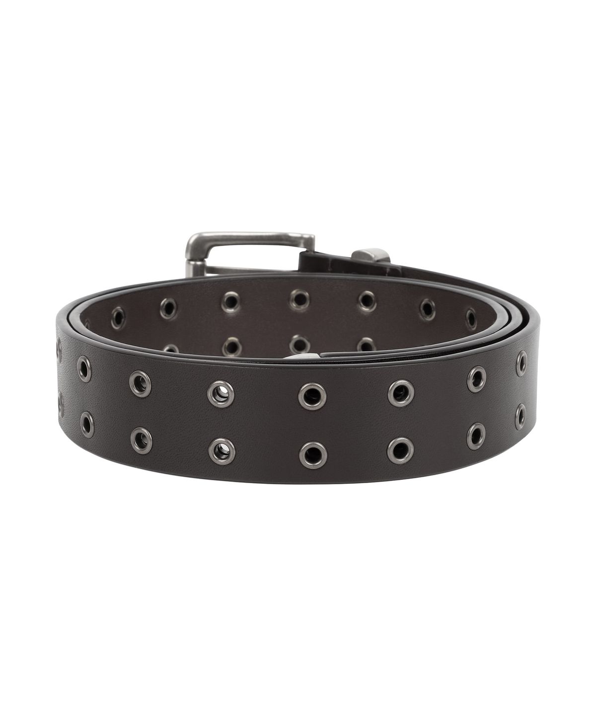브라운브레스(BROWNBREATH) TAG DOUBLE PIN LEATHER BELT (2colors)