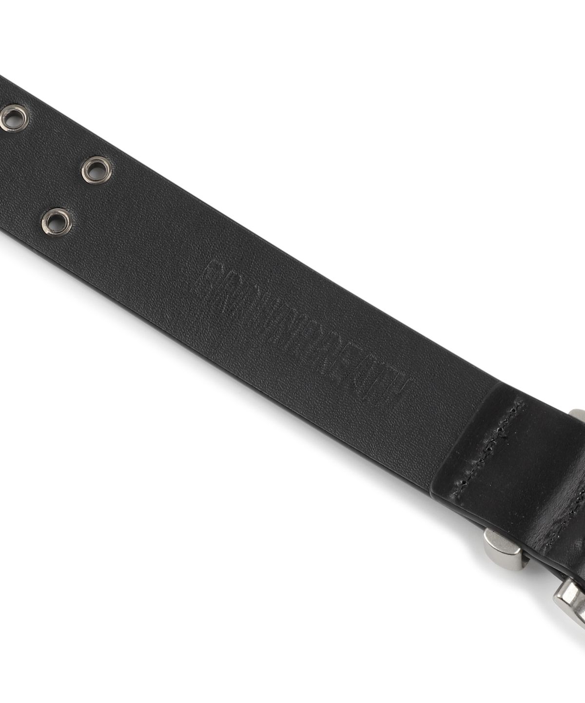 브라운브레스(BROWNBREATH) TAG DOUBLE PIN LEATHER BELT (2colors)