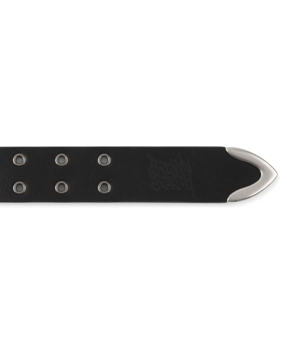 브라운브레스(BROWNBREATH) TAG DOUBLE PIN LEATHER BELT (2colors)